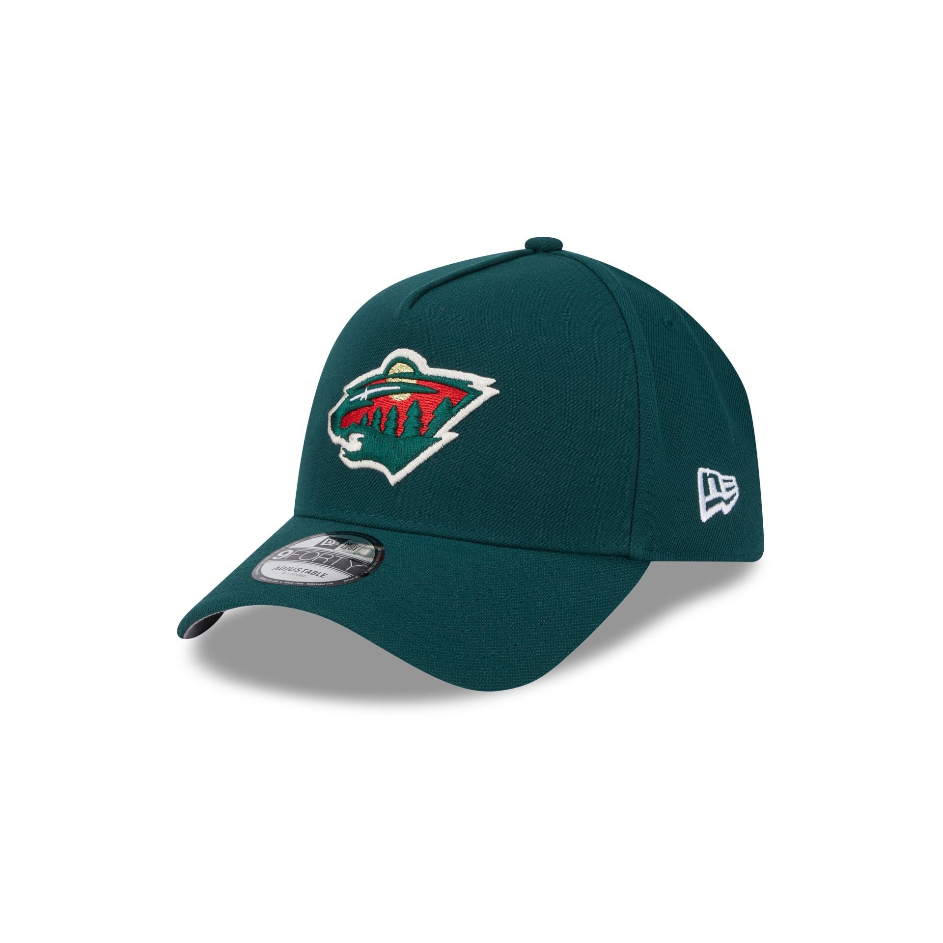 Minnesota Wild Team 9Forty A-Frame Snapback Hat