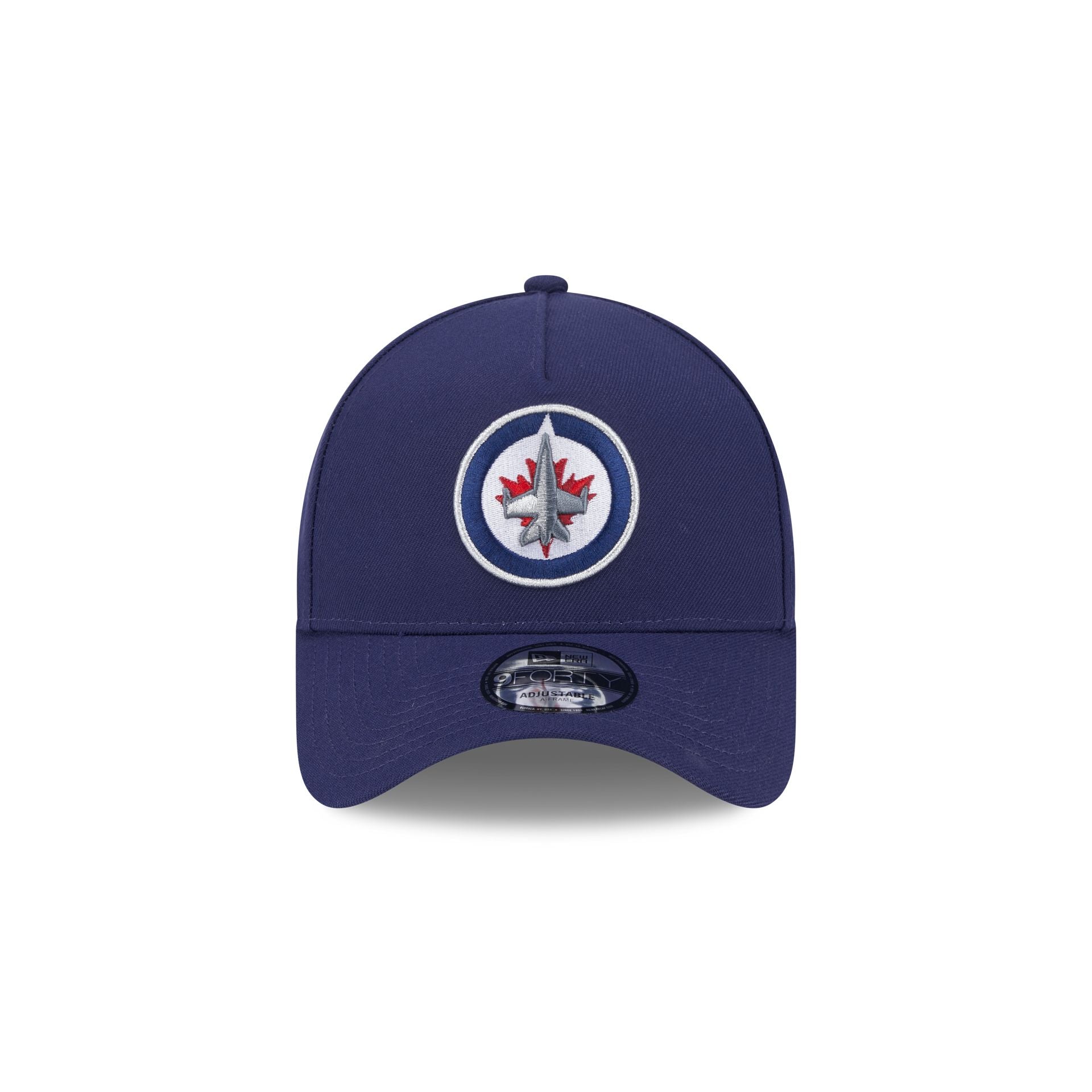 Alternative view of Winnipeg Jets Team 9Forty A-Frame Snapback Hat