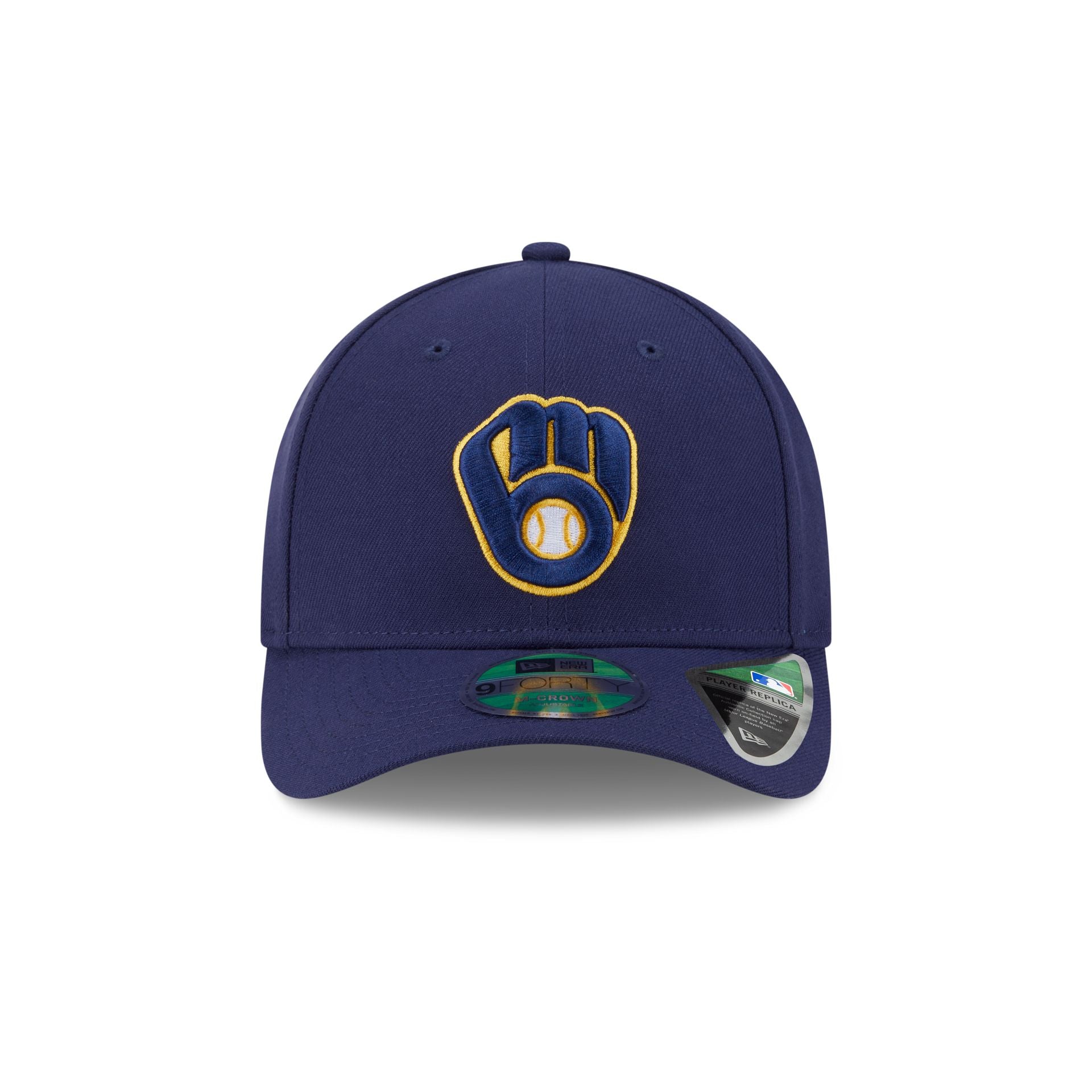 Alternative view of Milwaukee Brewers Home Authentic Collection 9Forty M-Crown Snapback Hat