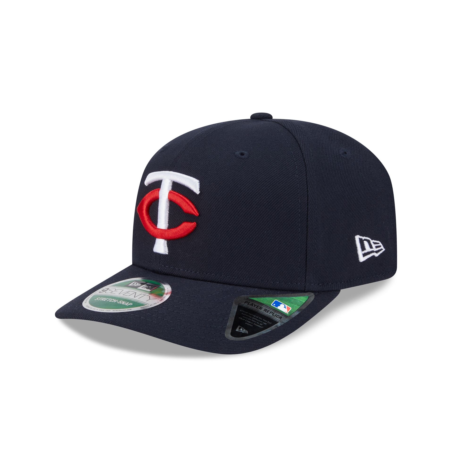 Minnesota Twins Home Authentic Collection 9Seventy Stretch-Snap Hat