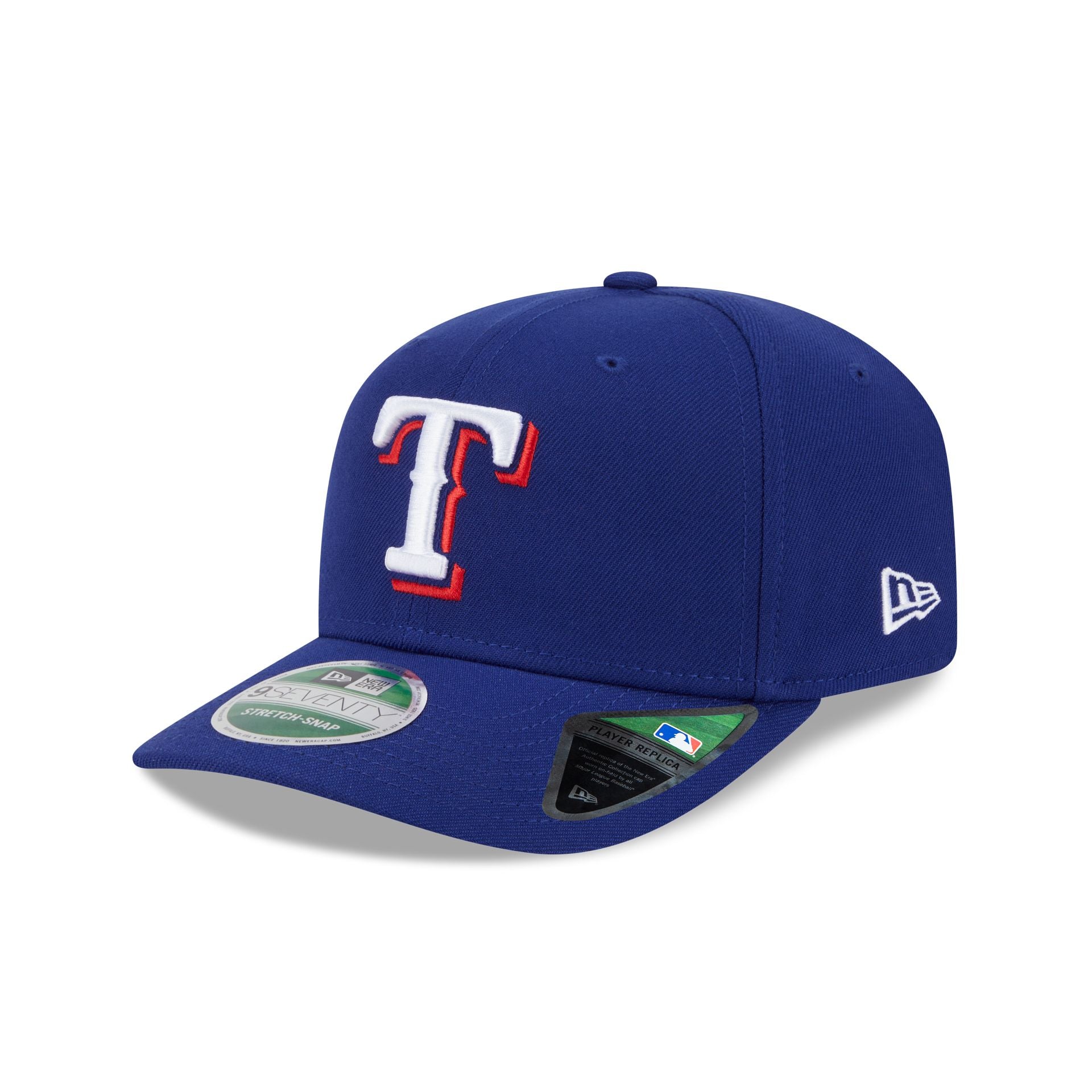 Texas Rangers Game Authentic Collection 9Seventy Stretch-Snap Hat