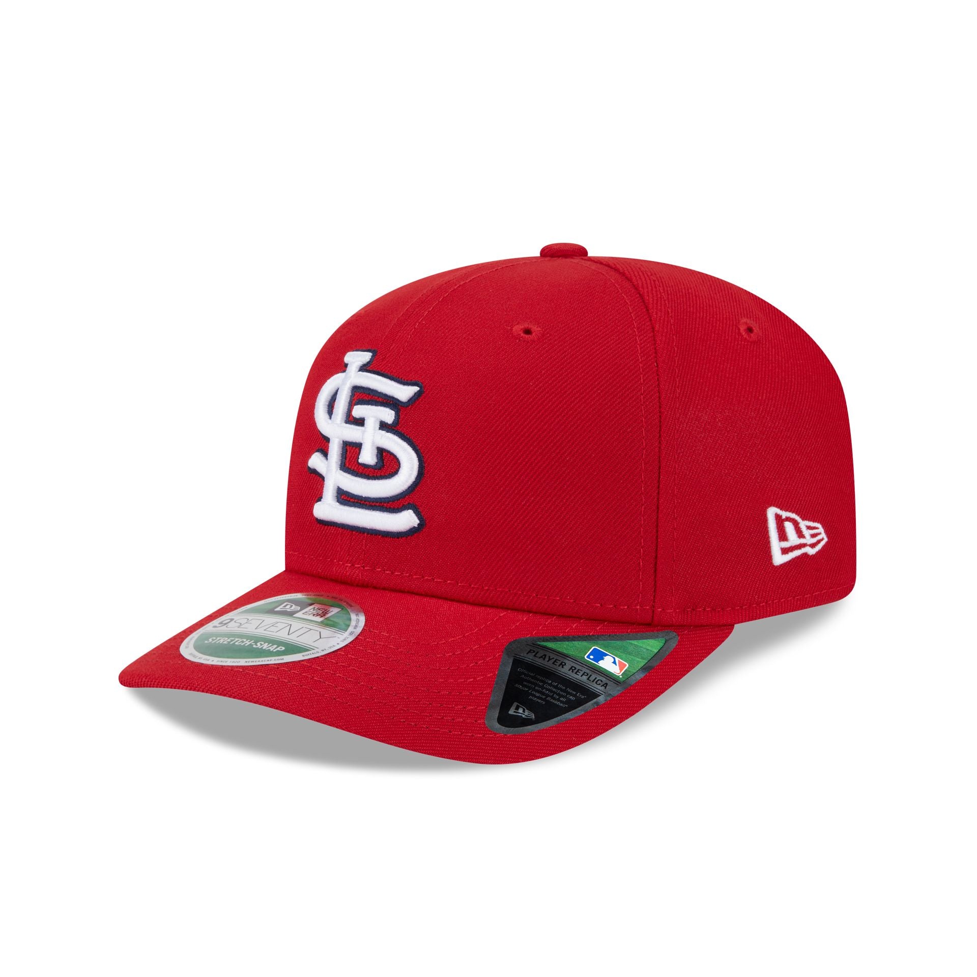 St. Louis Cardinals Game Authentic Collection 9Seventy Stretch-Snap Hat