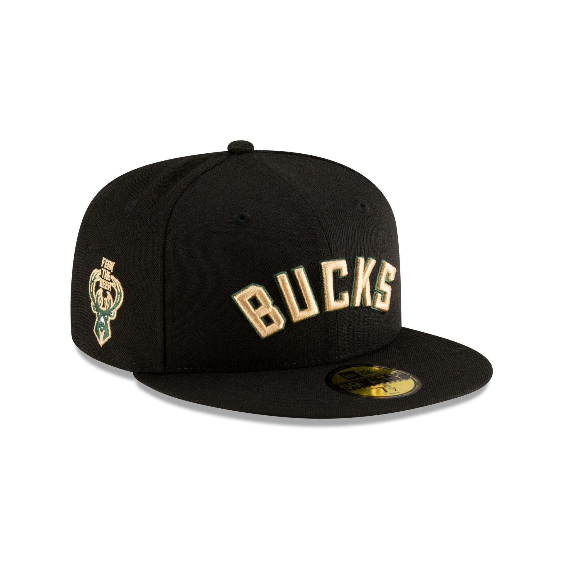 Milwaukee Bucks 2025 Statement Edition 59Fifty Fitted Hat