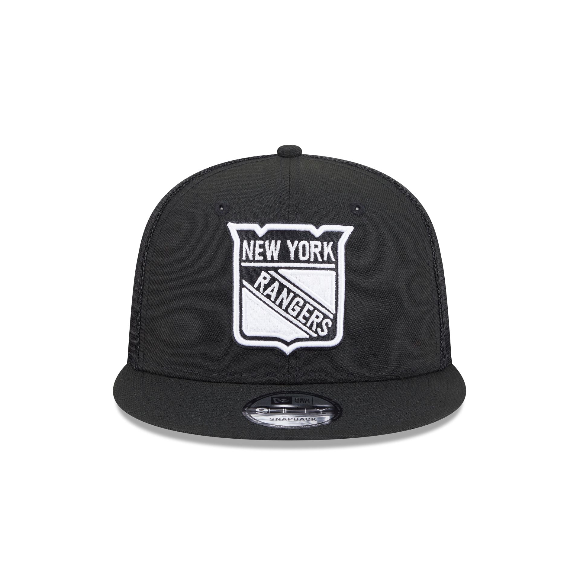 Alternative view of New York Rangers Black 9Fifty Trucker Hat