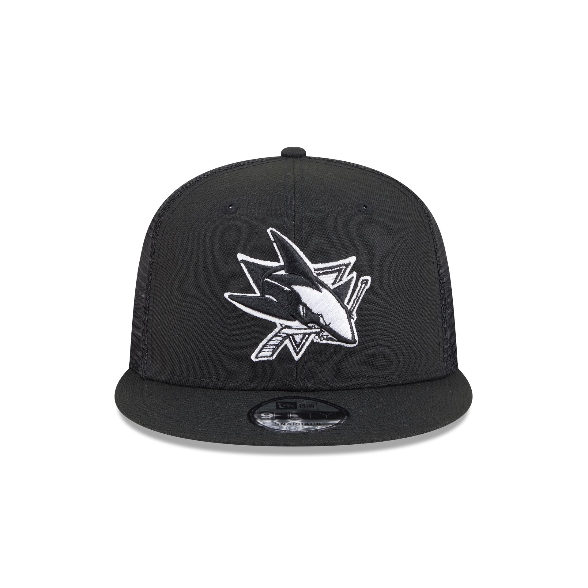 Alternative view of San Jose Sharks Black 9Fifty Trucker Hat