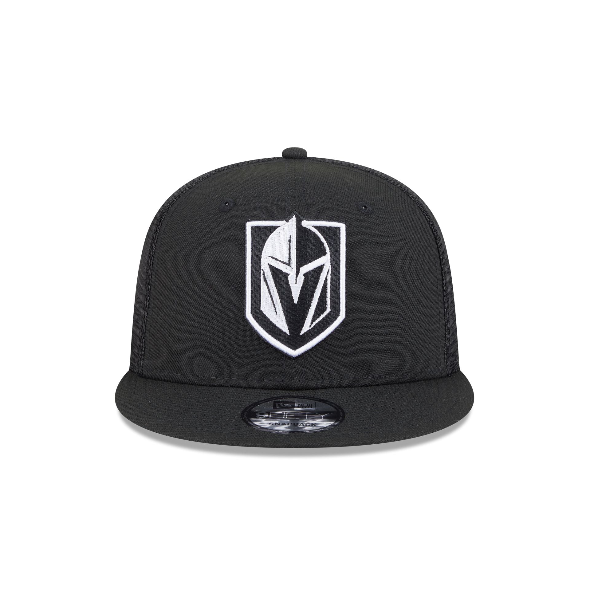 Alternative view of Vegas Golden Knights Black 9Fifty Trucker Hat