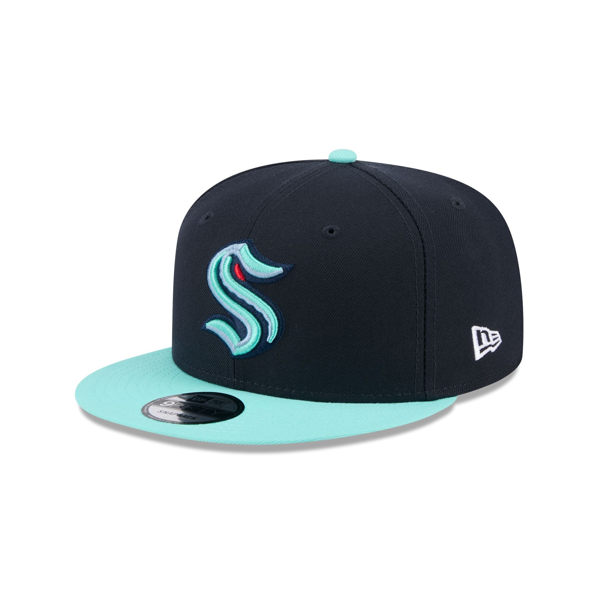 Seattle Kraken Blue Visor 9Fifty Snapback Hat