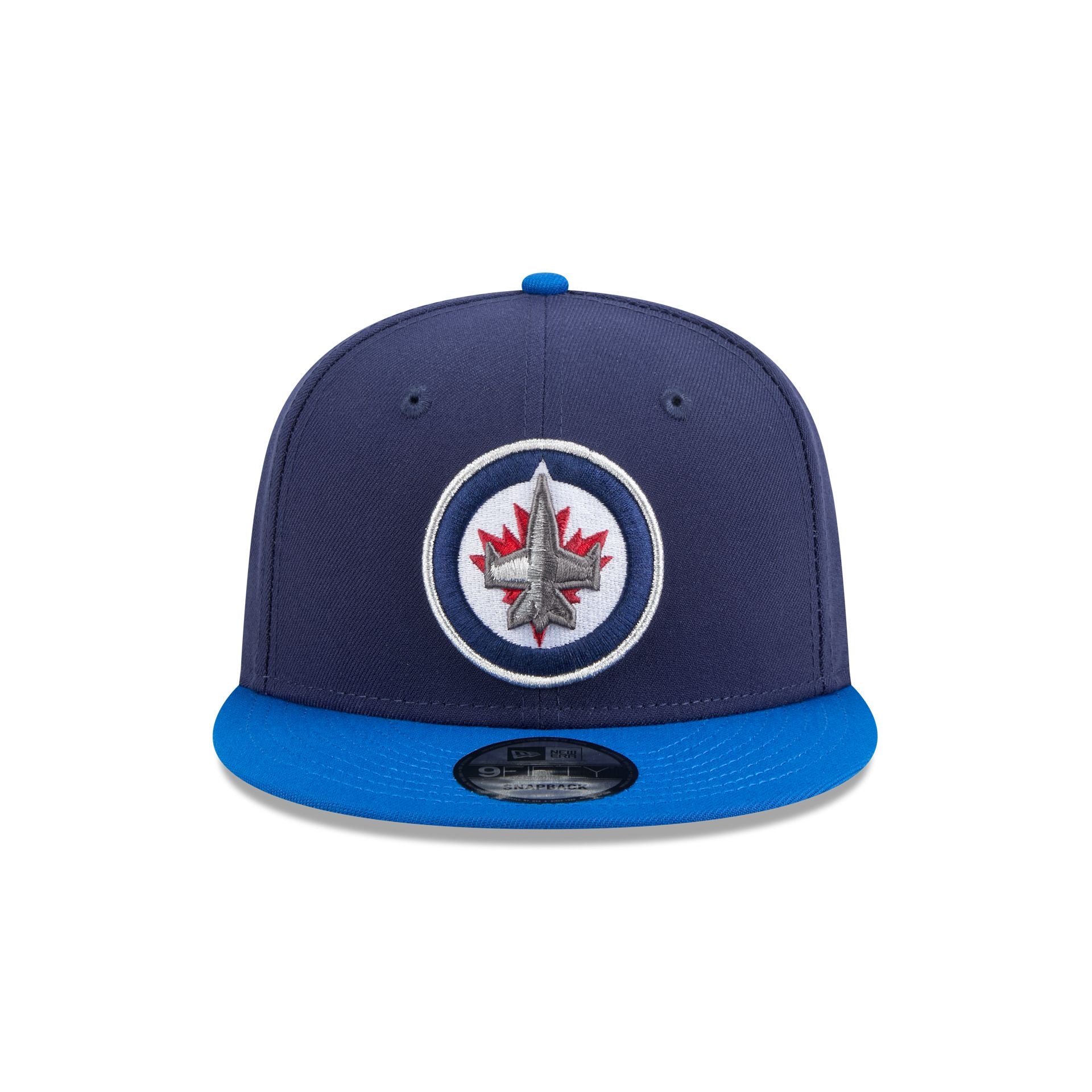Alternative view of Winnipeg Jets Blue Visor 9Fifty Snapback Hat