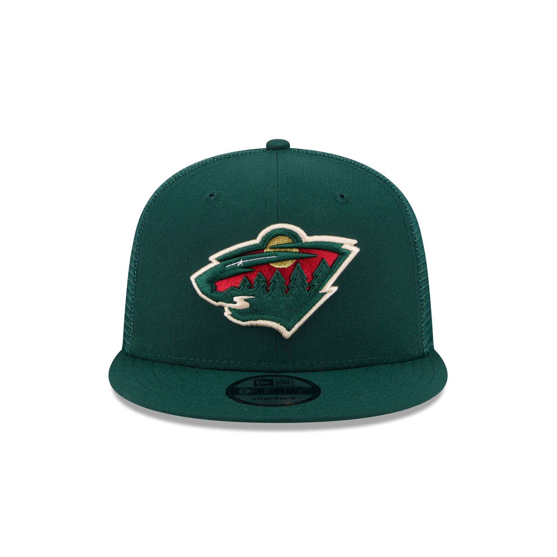 Alternative view of Minnesota Wild Team Tag 9Fifty Trucker Hat