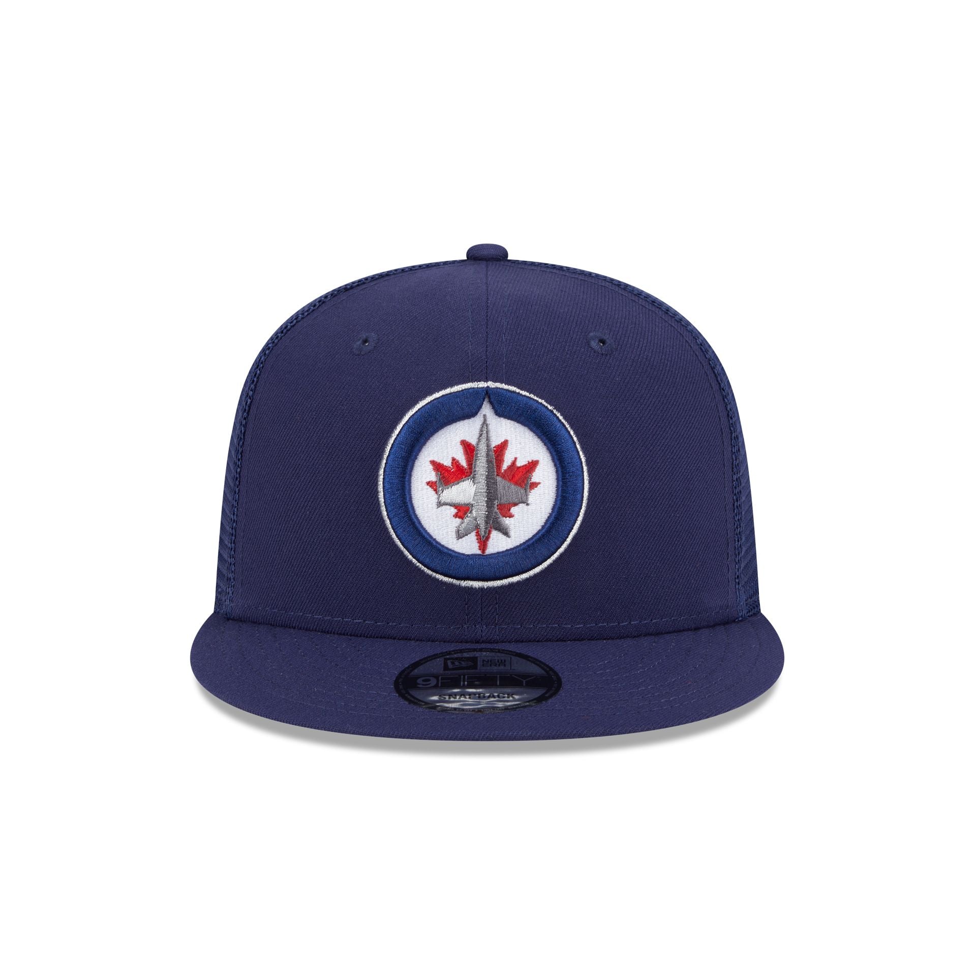 Alternative view of Winnipeg Jets Team Tag 9Fifty Trucker Hat
