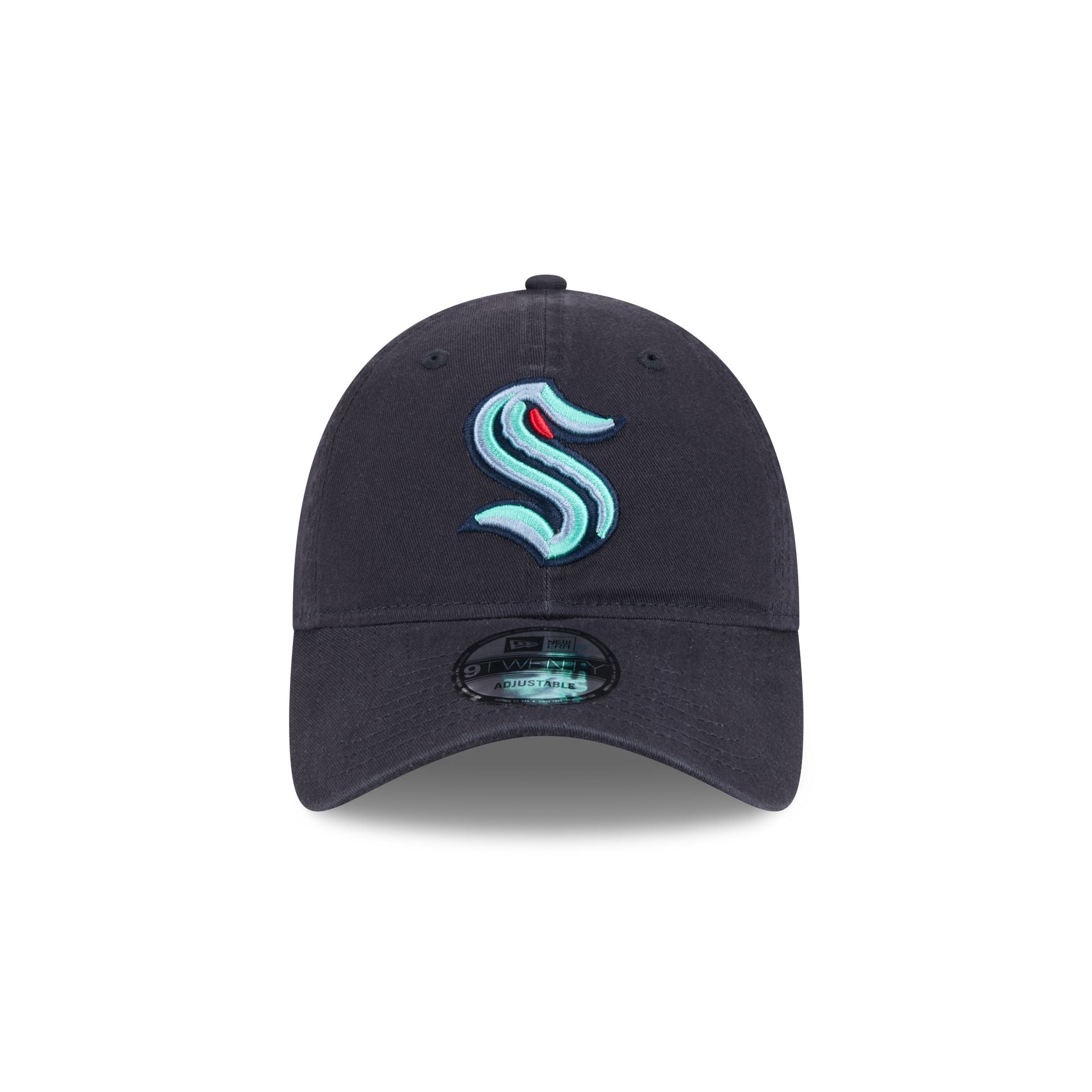 Alternative view of Seattle Kraken Team Tag 9Twenty Adjustable Hat
