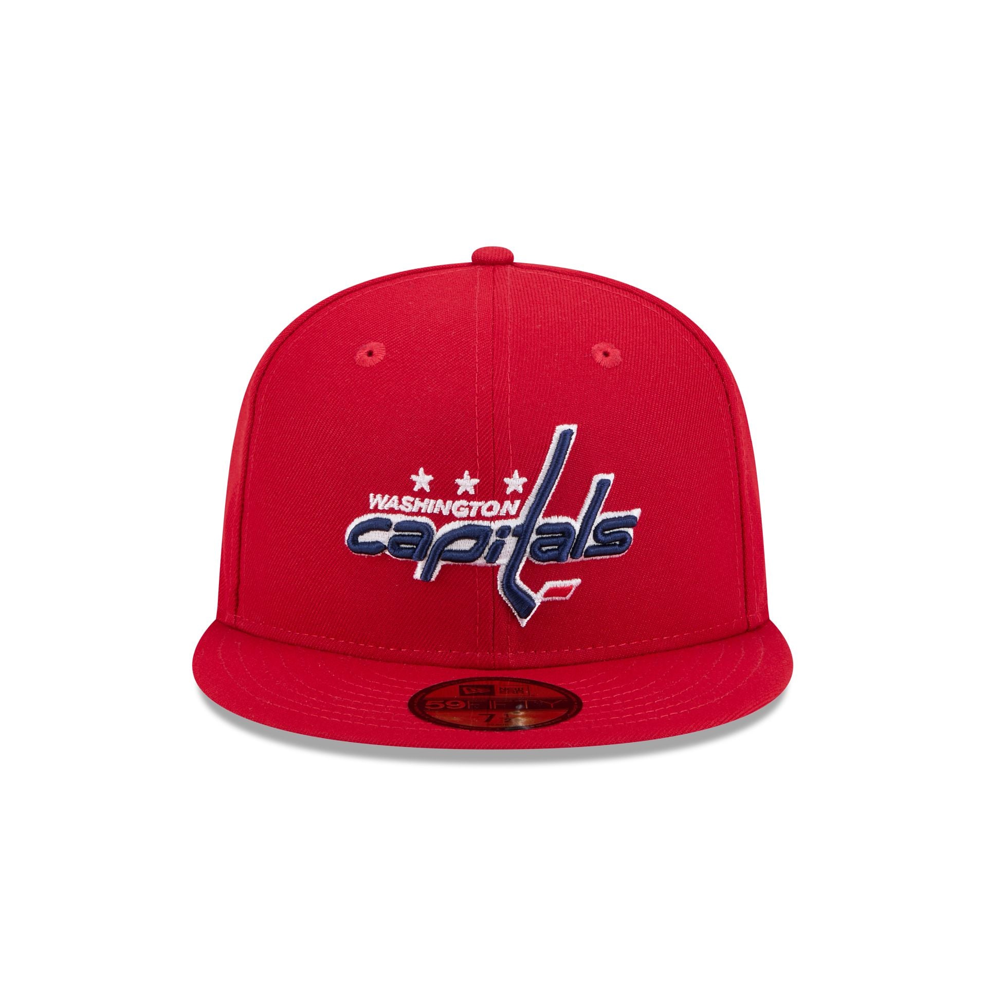 Alternative view of Washington Capitals Rear Wordmark 59Fifty Fitted Hat
