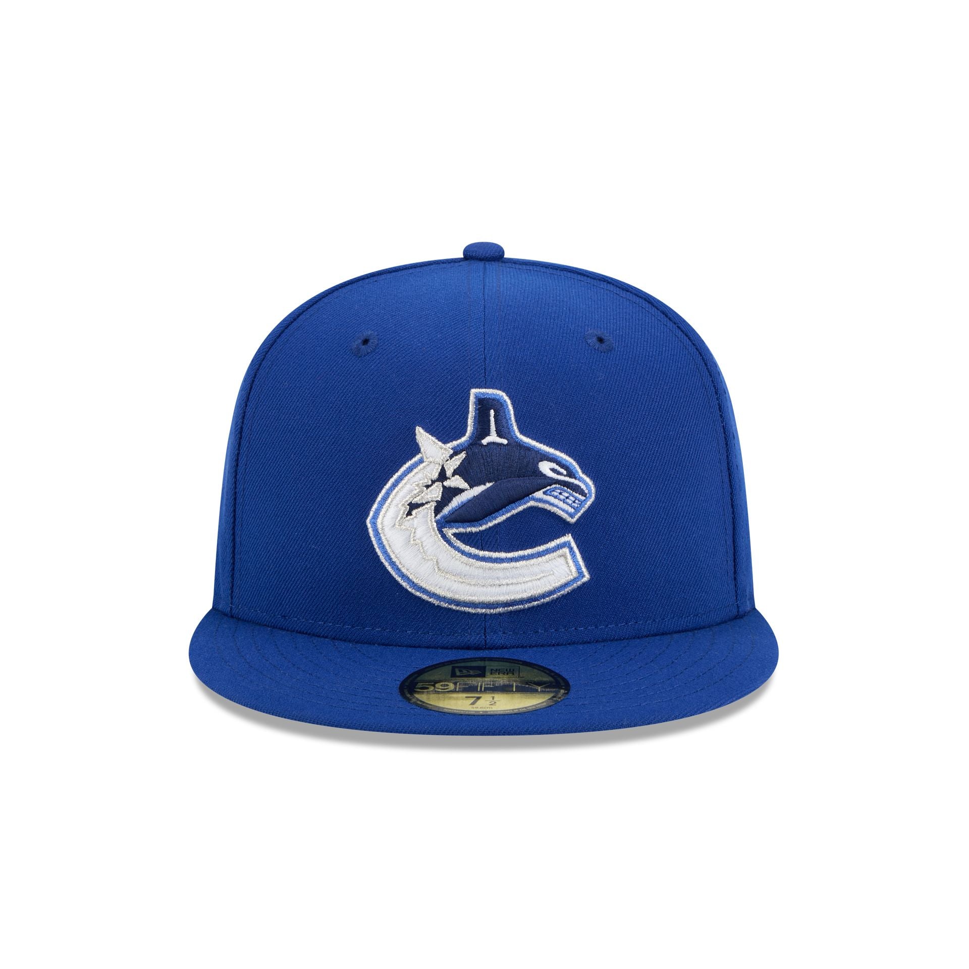 Alternative view of Vancouver Canucks Rear Wordmark 59Fifty Fitted Hat