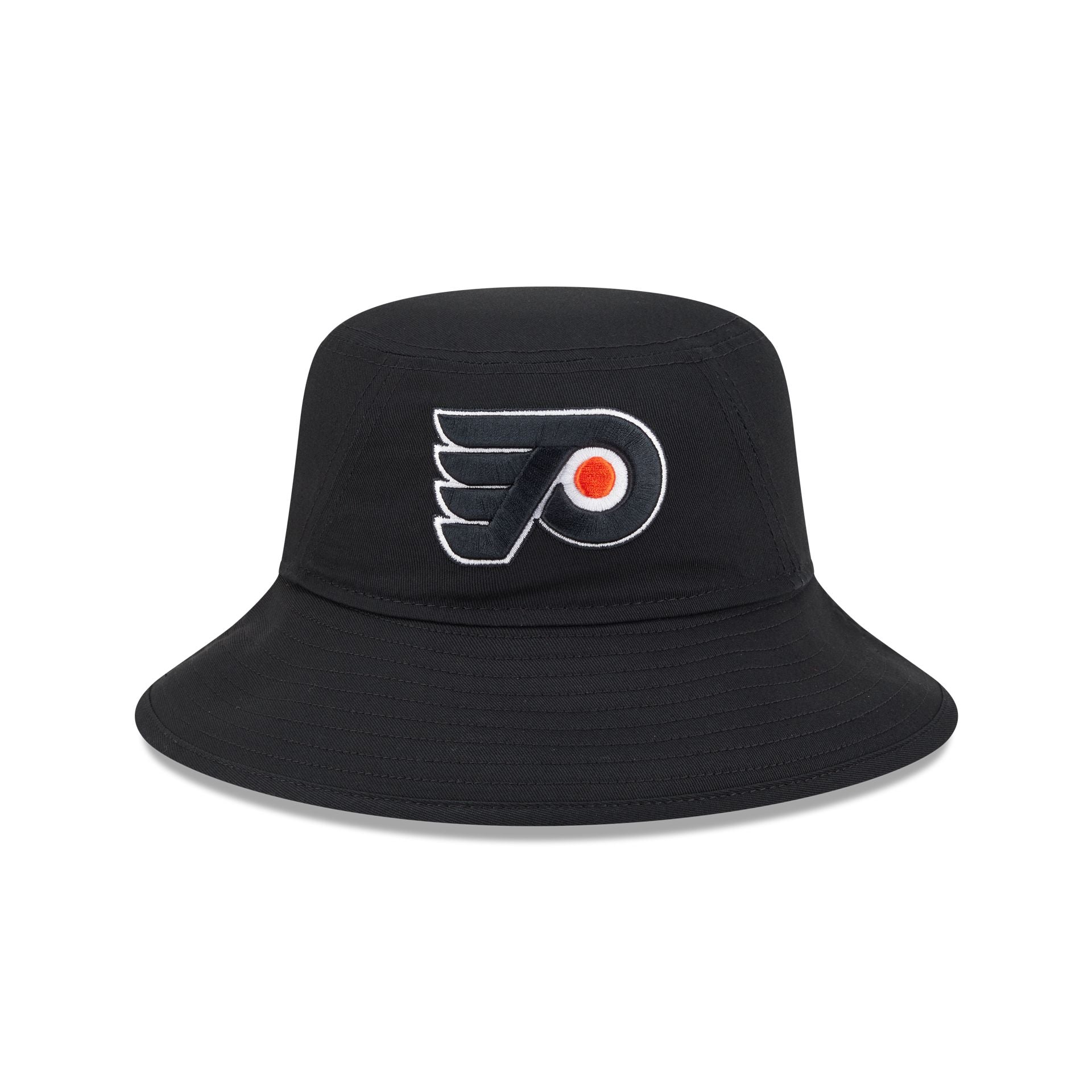 Alternative view of Philadelphia Flyers Black Bucket Hat Hat
