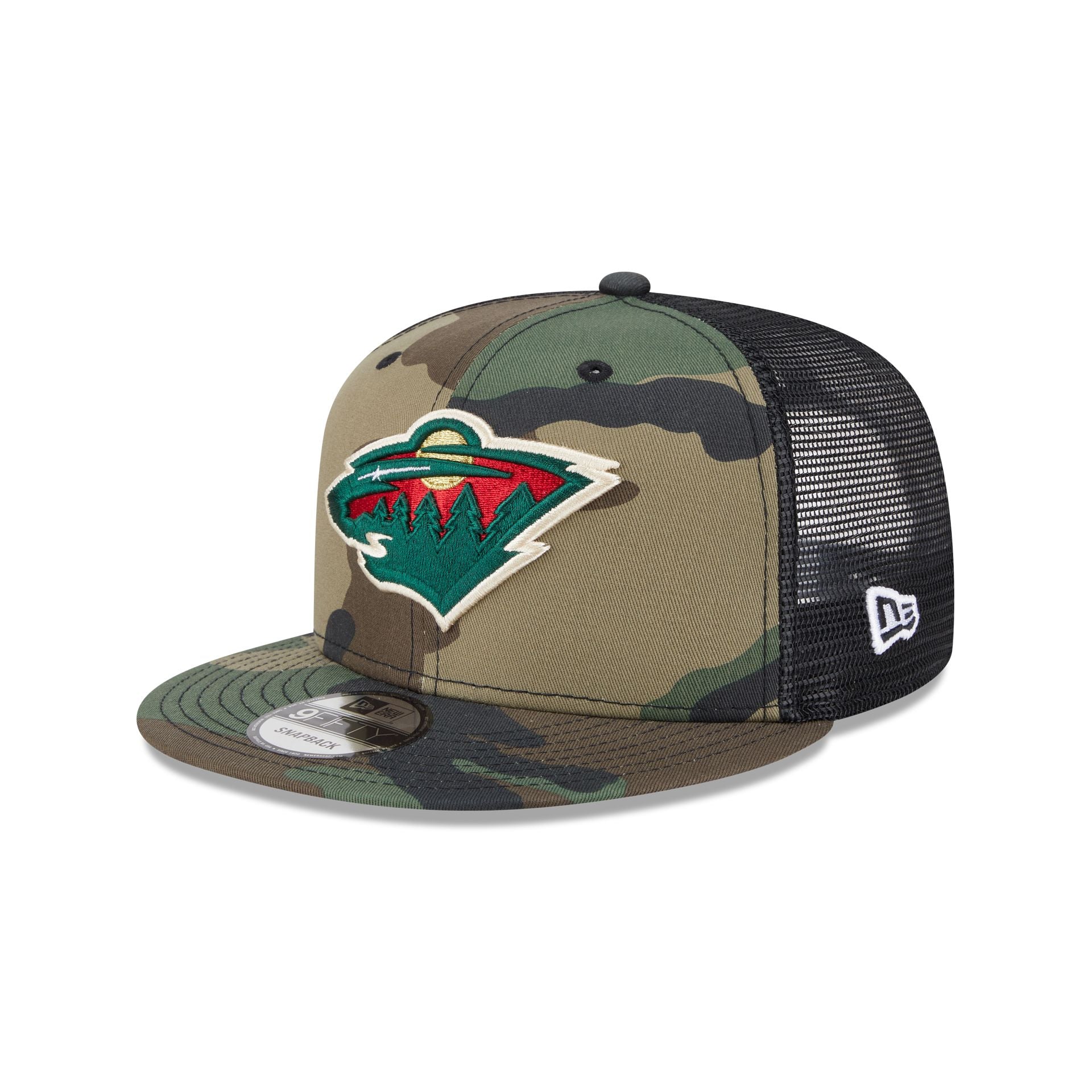 Minnesota Wild Camo 9Fifty Trucker Hat