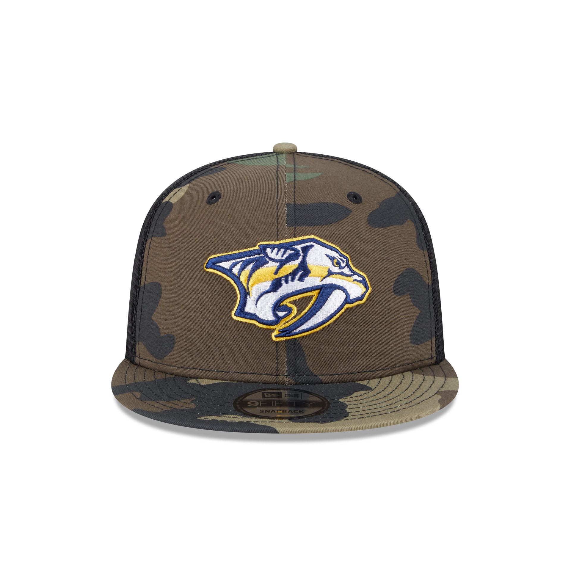 Alternative view of Nashville Predators Camo 9Fifty Trucker Hat