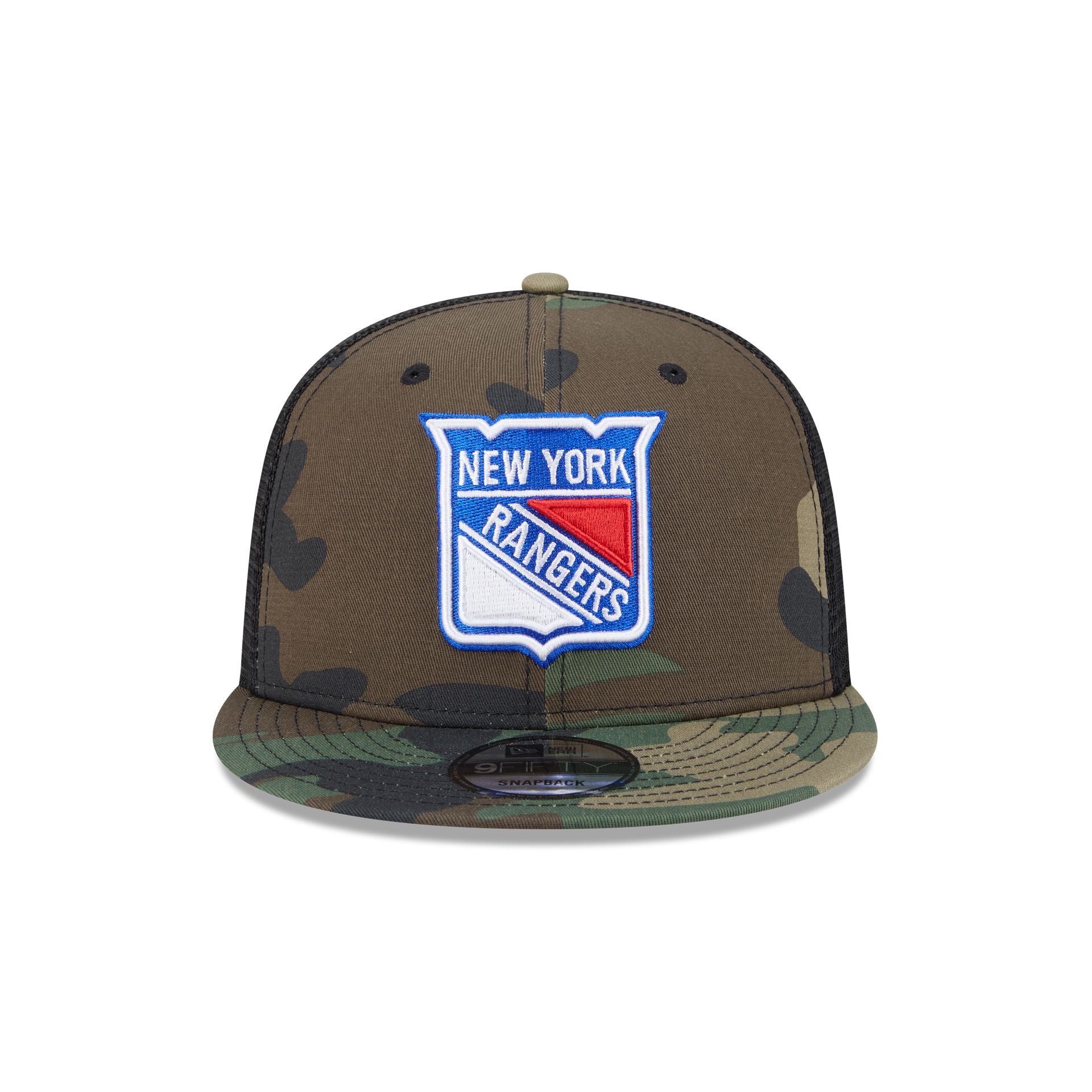 Alternative view of New York Rangers Camo 9Fifty Trucker Hat