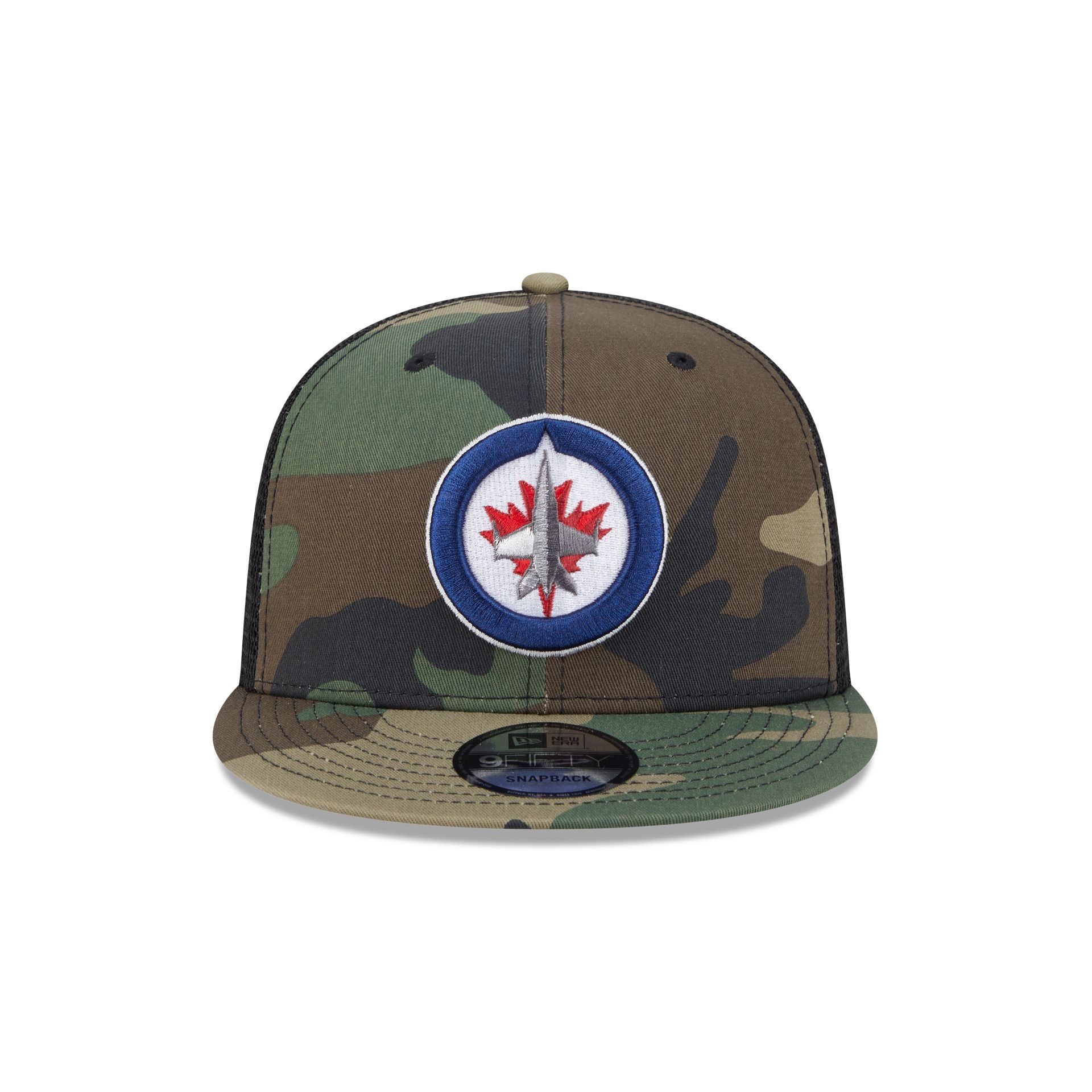 Alternative view of Winnipeg Jets Camo 9Fifty Trucker Hat