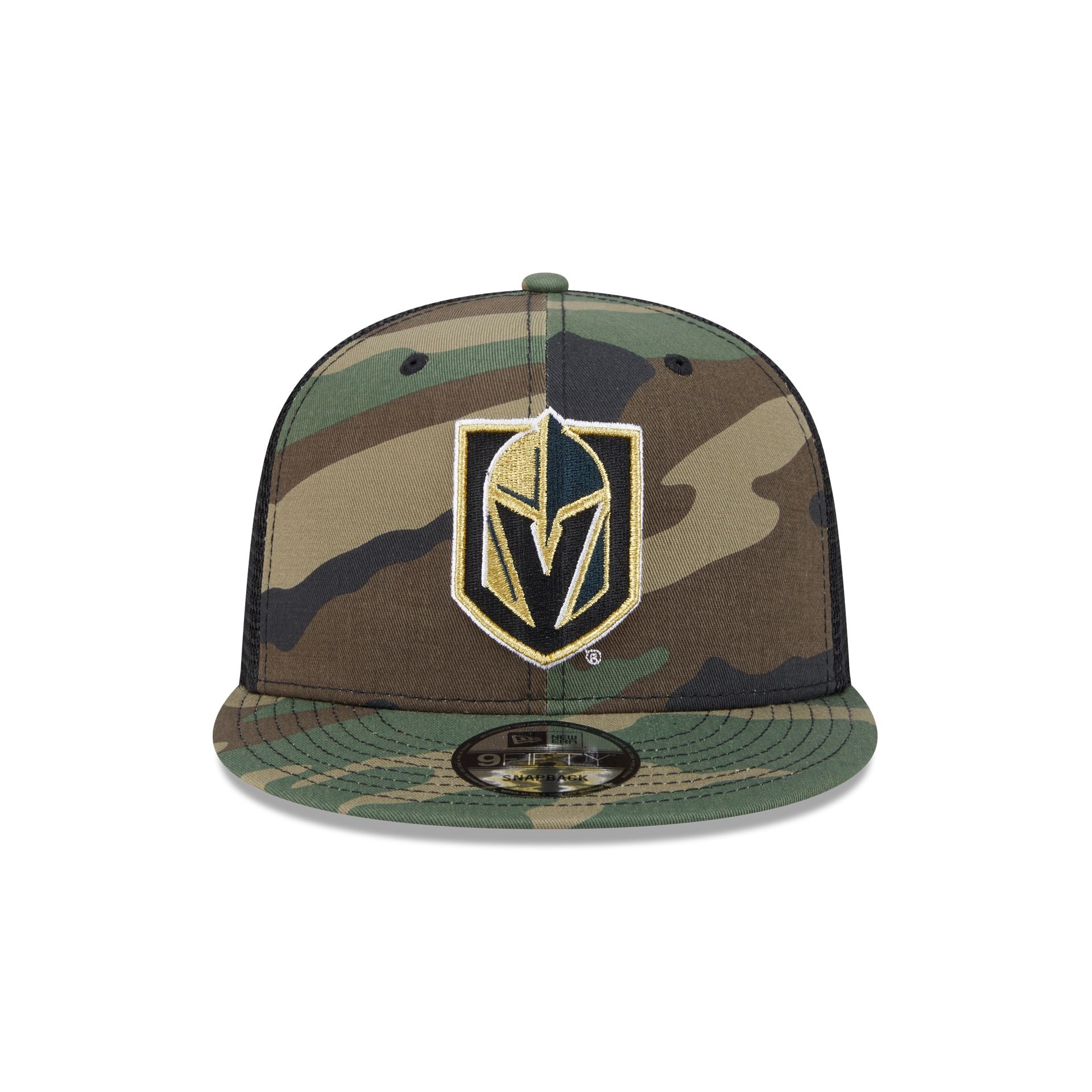 Alternative view of Vegas Golden Knights Camo 9Fifty Trucker Hat