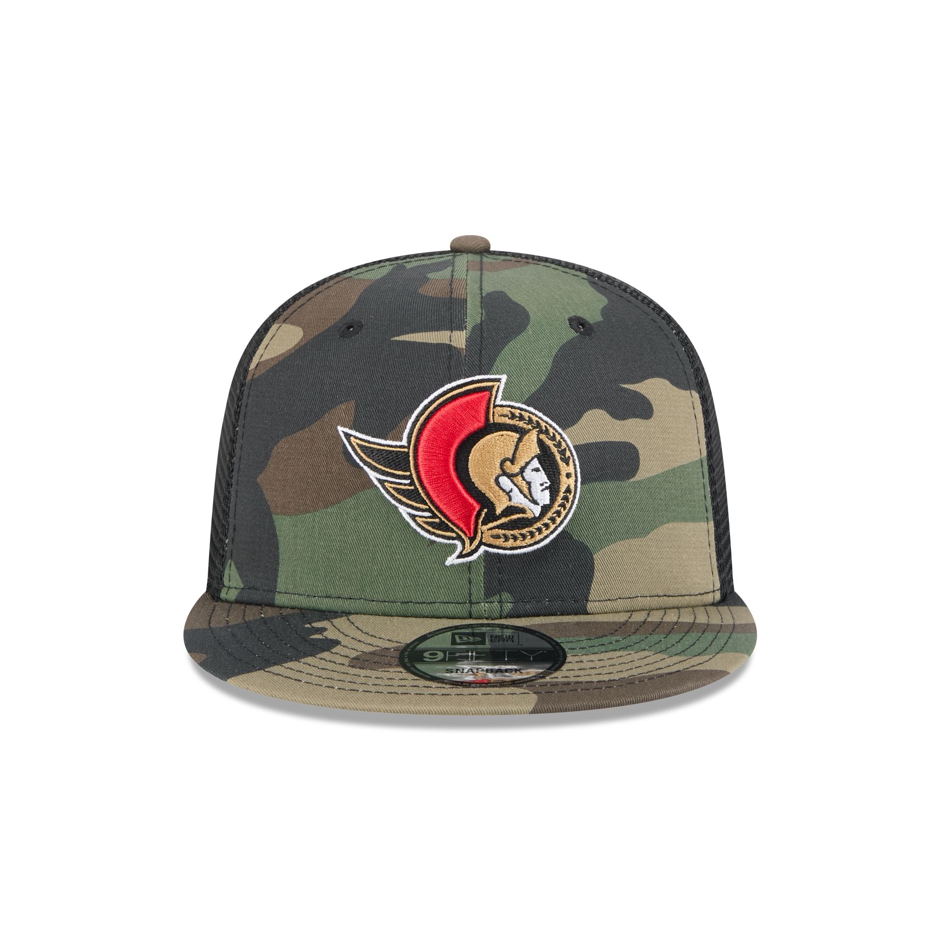 Alternative view of Ottawa Senators Camo 9Fifty Trucker Hat