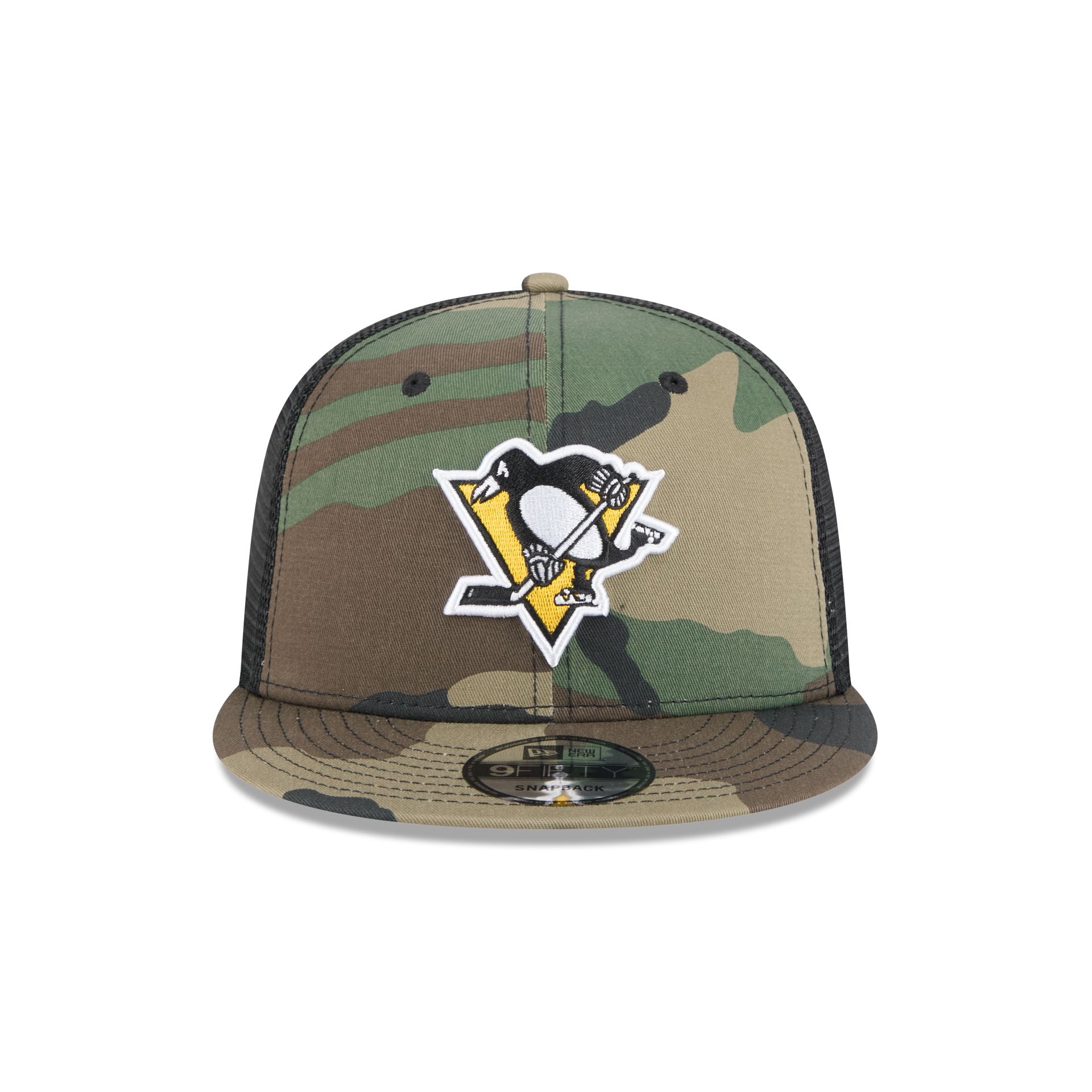 Alternative view of Pittsburgh Penguins Camo 9Fifty Trucker Hat