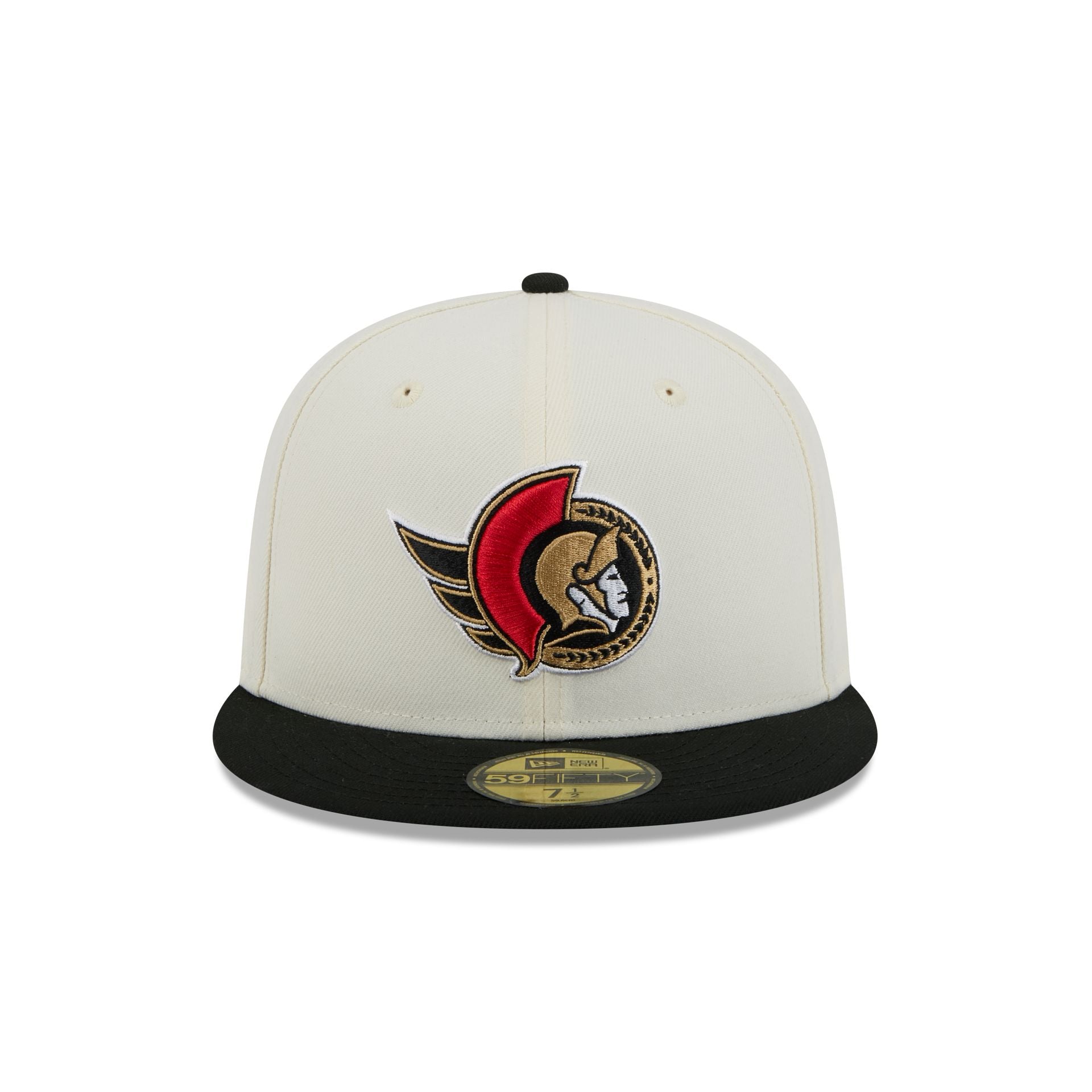 Alternative view of Ottawa Senators Chrome White 59Fifty Fitted Hat