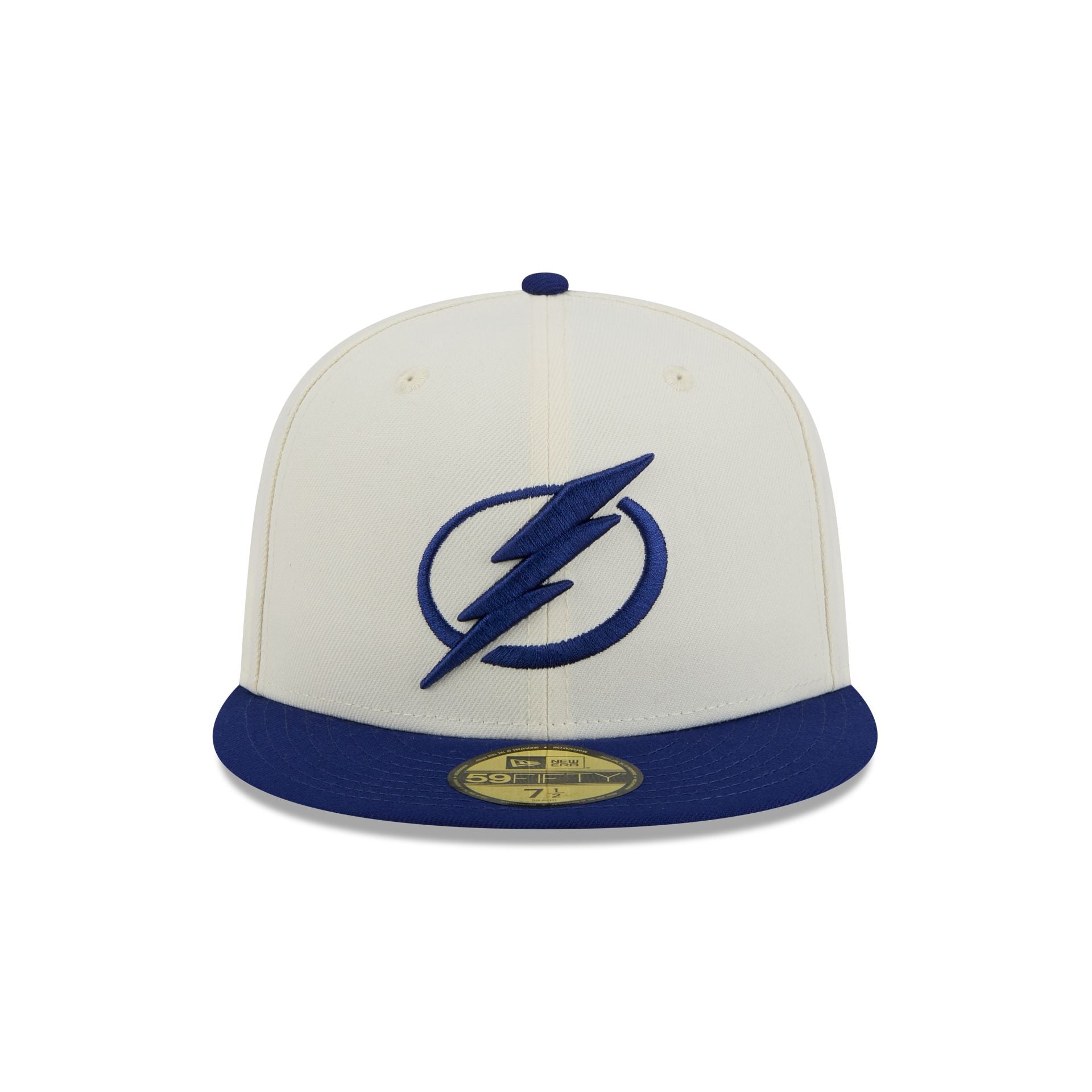 Alternative view of Tampa Bay Lightning Chrome White 59Fifty Fitted Hat