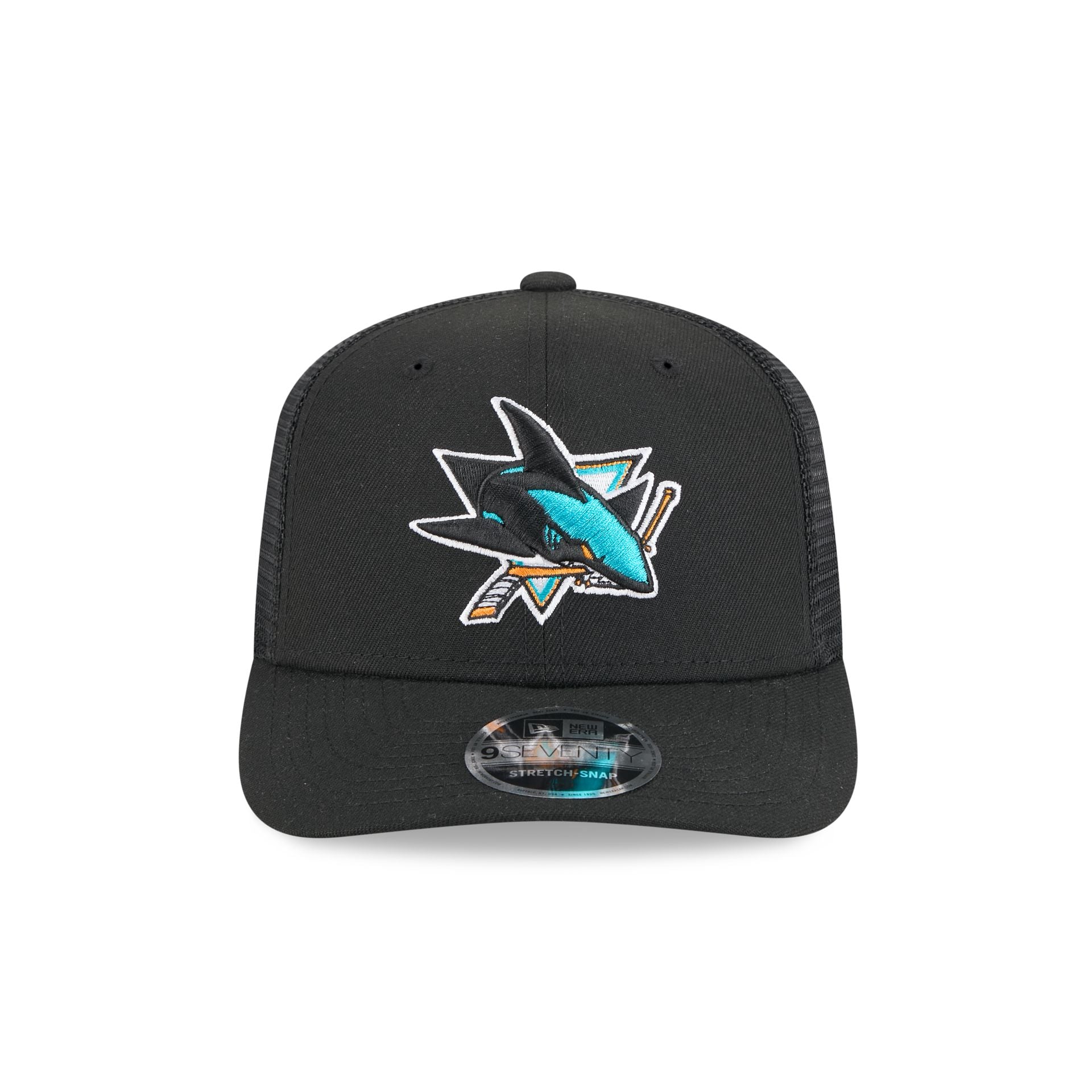 Alternative view of San Jose Sharks Simple 9Seventy Trucker Hat