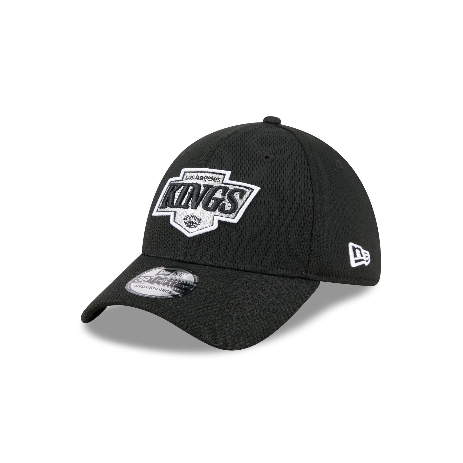 Los Angeles Kings Black 39Thirty Stretch Fit Hat