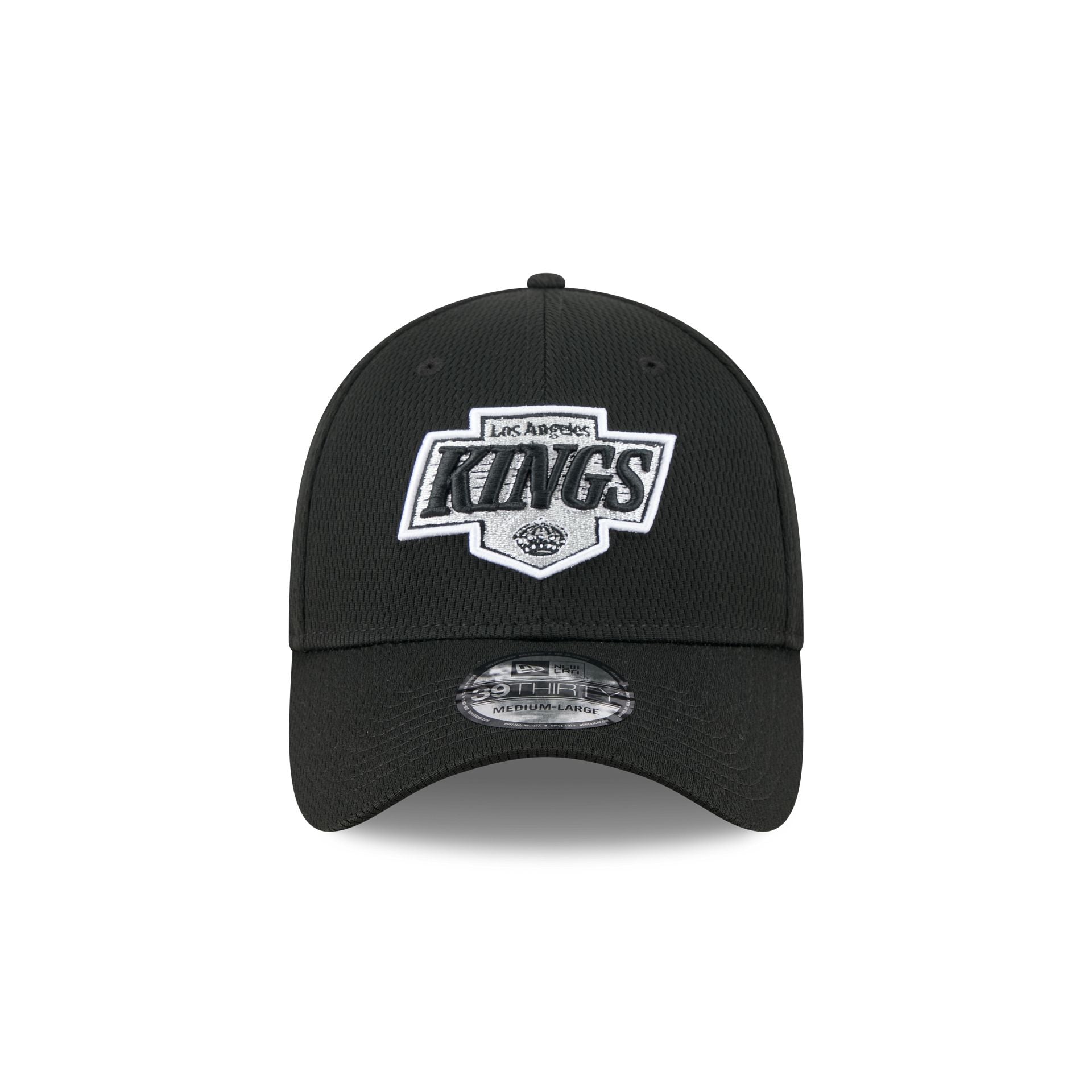 Alternative view of Los Angeles Kings Black 39Thirty Stretch Fit Hat