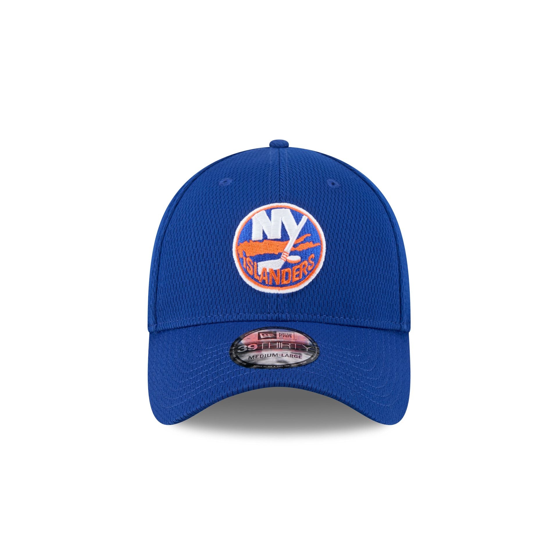 Alternative view of New York Islanders Blue 39Thirty Stretch Fit Hat