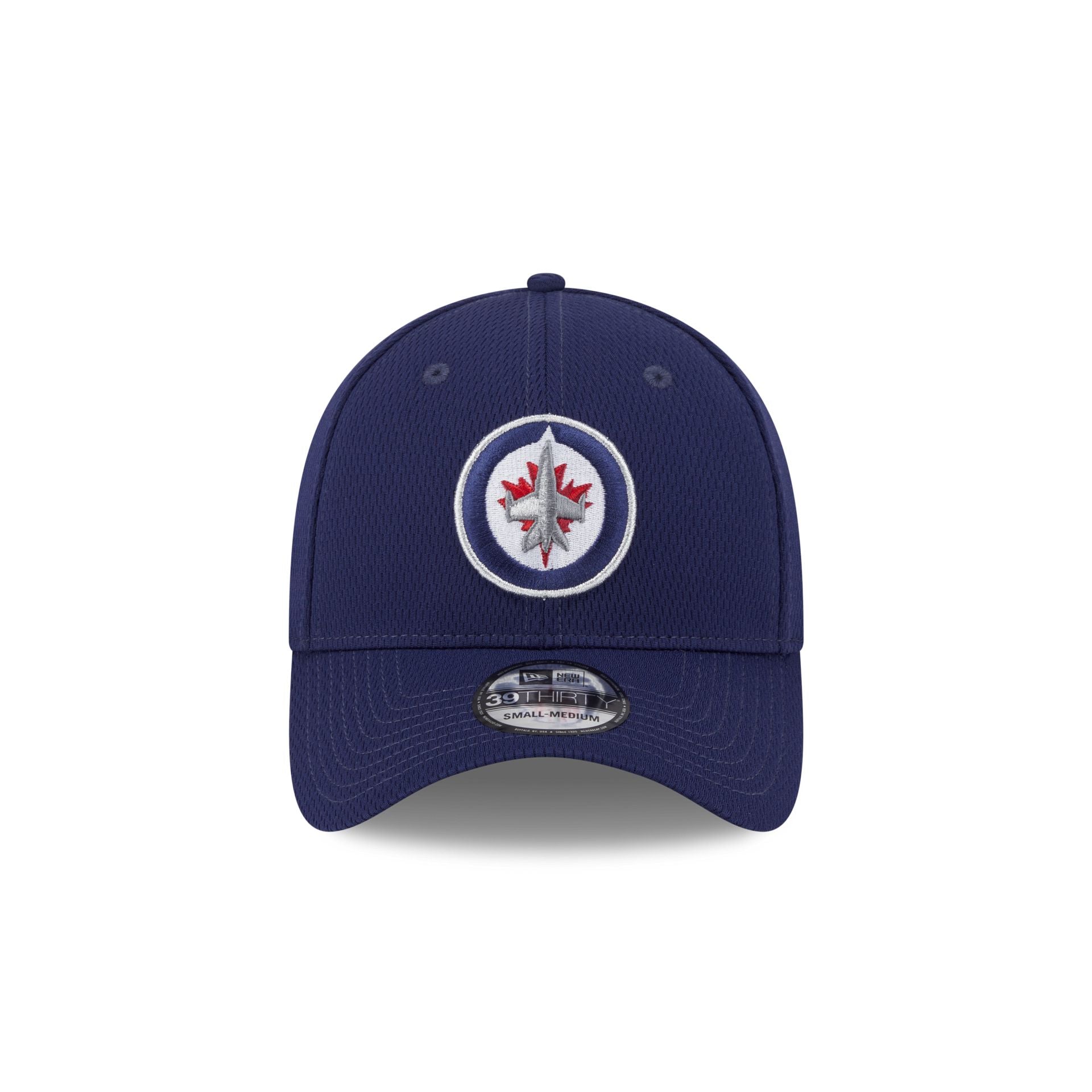 Alternative view of Winnipeg Jets Navy 39Thirty Stretch Fit Hat