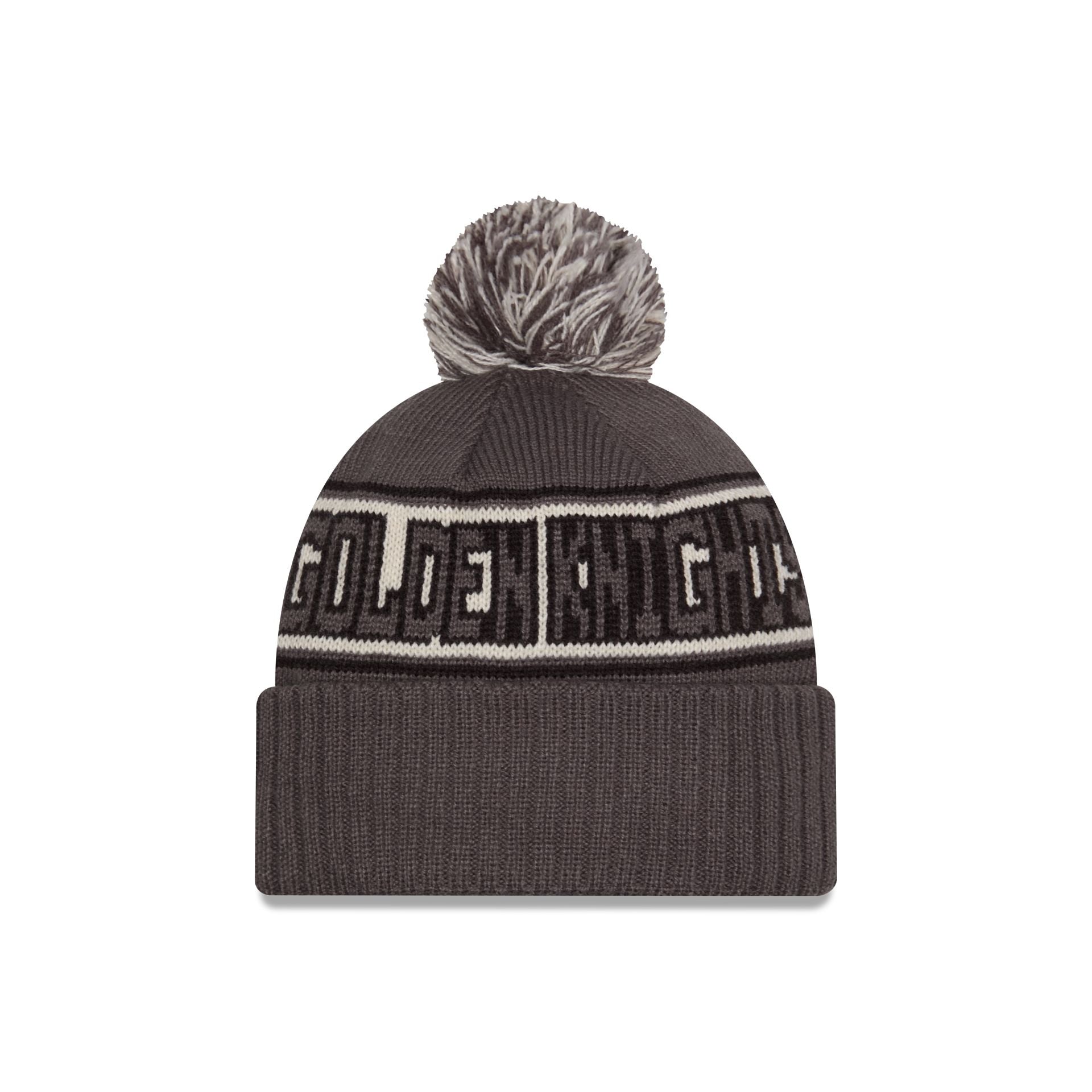 Alternative view of Vegas Golden Knights Retro Pom Knit Hat