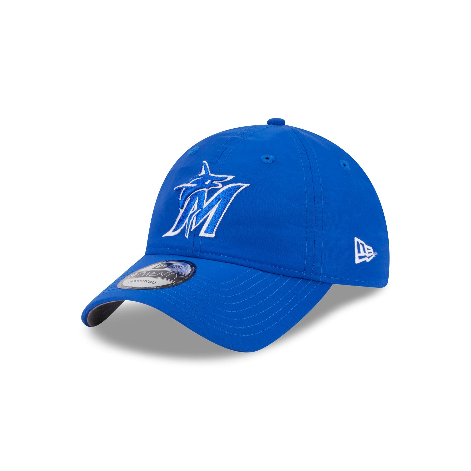 Miami Marlins Everyday Nylon Blue 9Twenty Adjustable Hat
