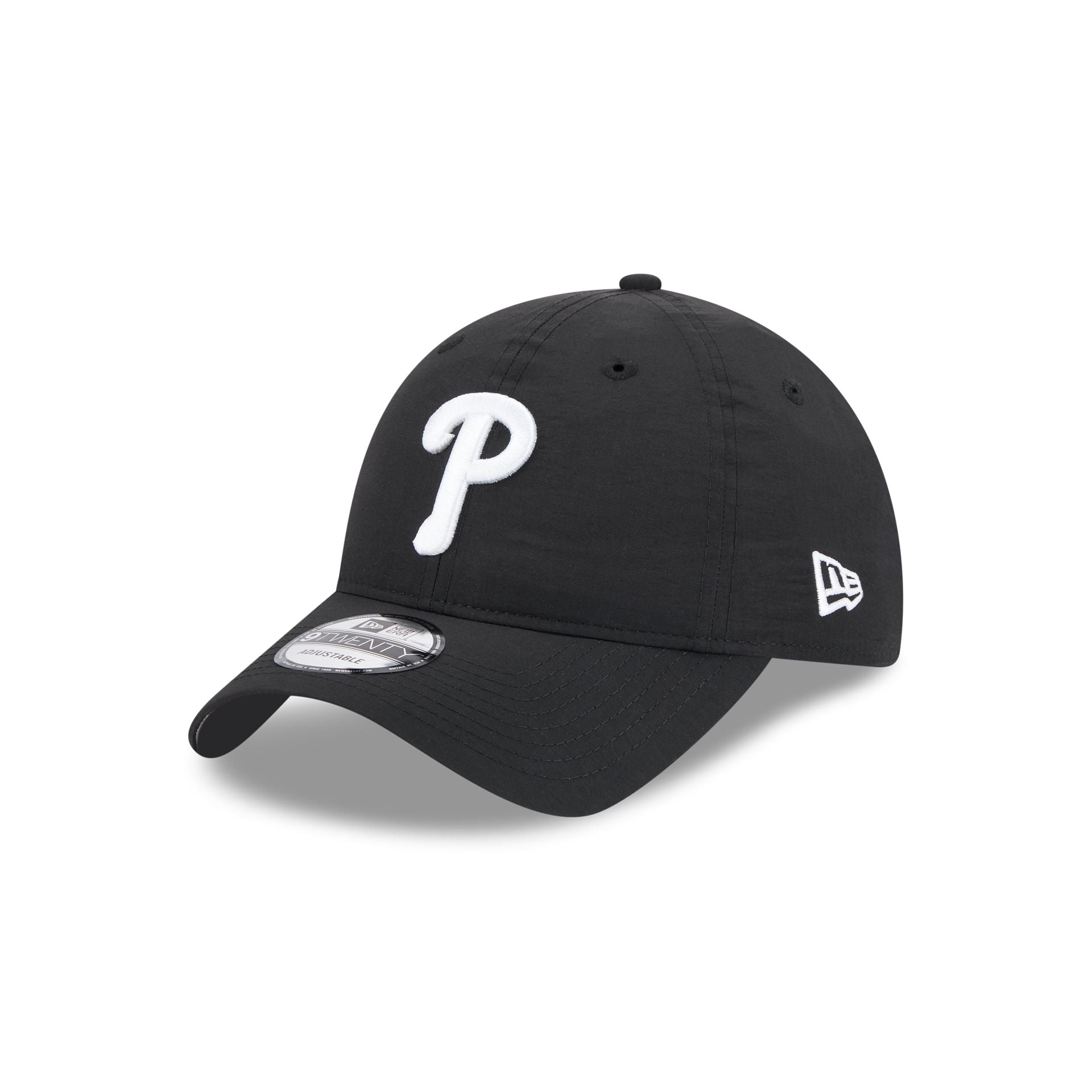 Philadelphia Phillies Everyday Nylon Black 9Twenty Adjustable Hat