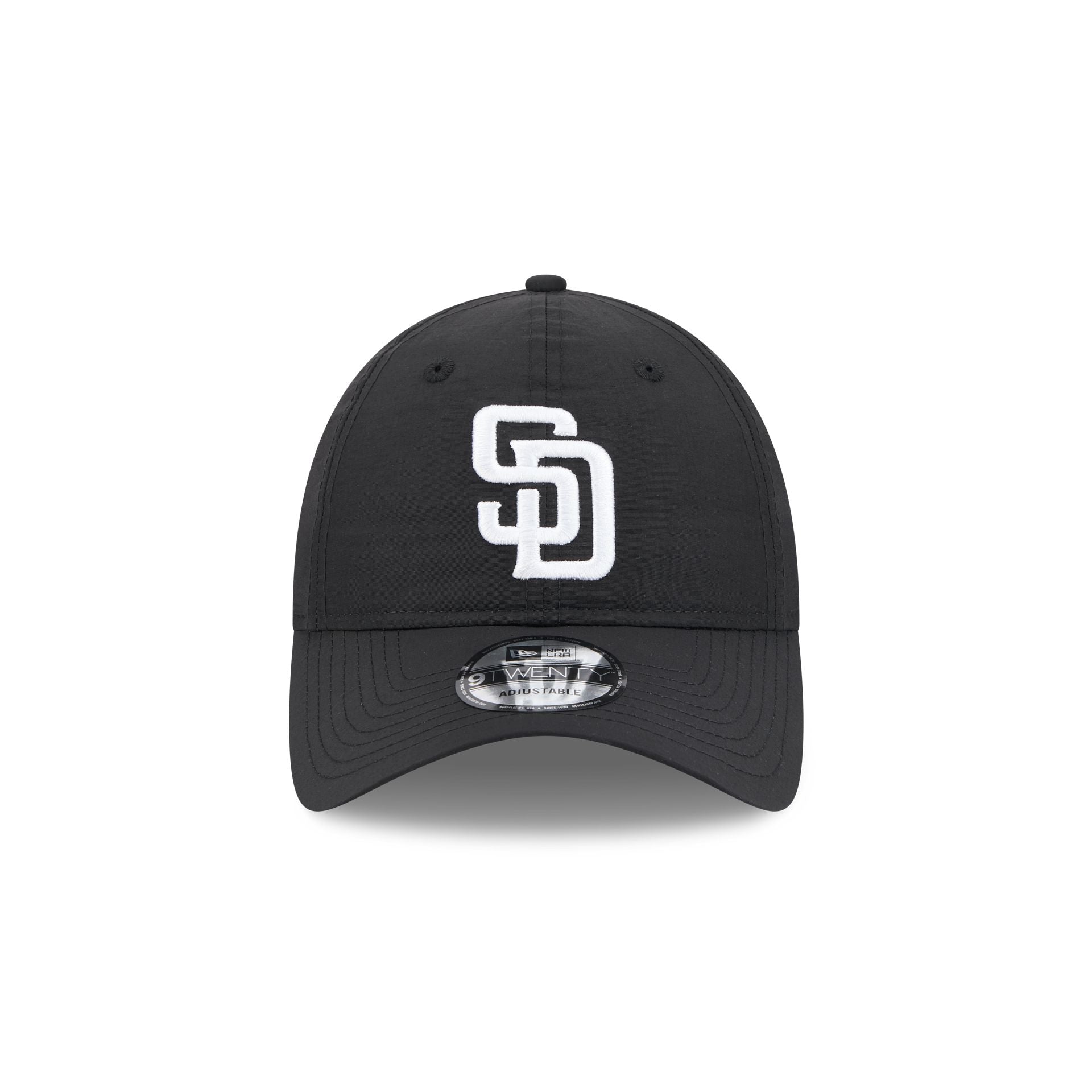Alternative view of San Diego Padres Everyday Nylon Black 9Twenty Adjustable Hat