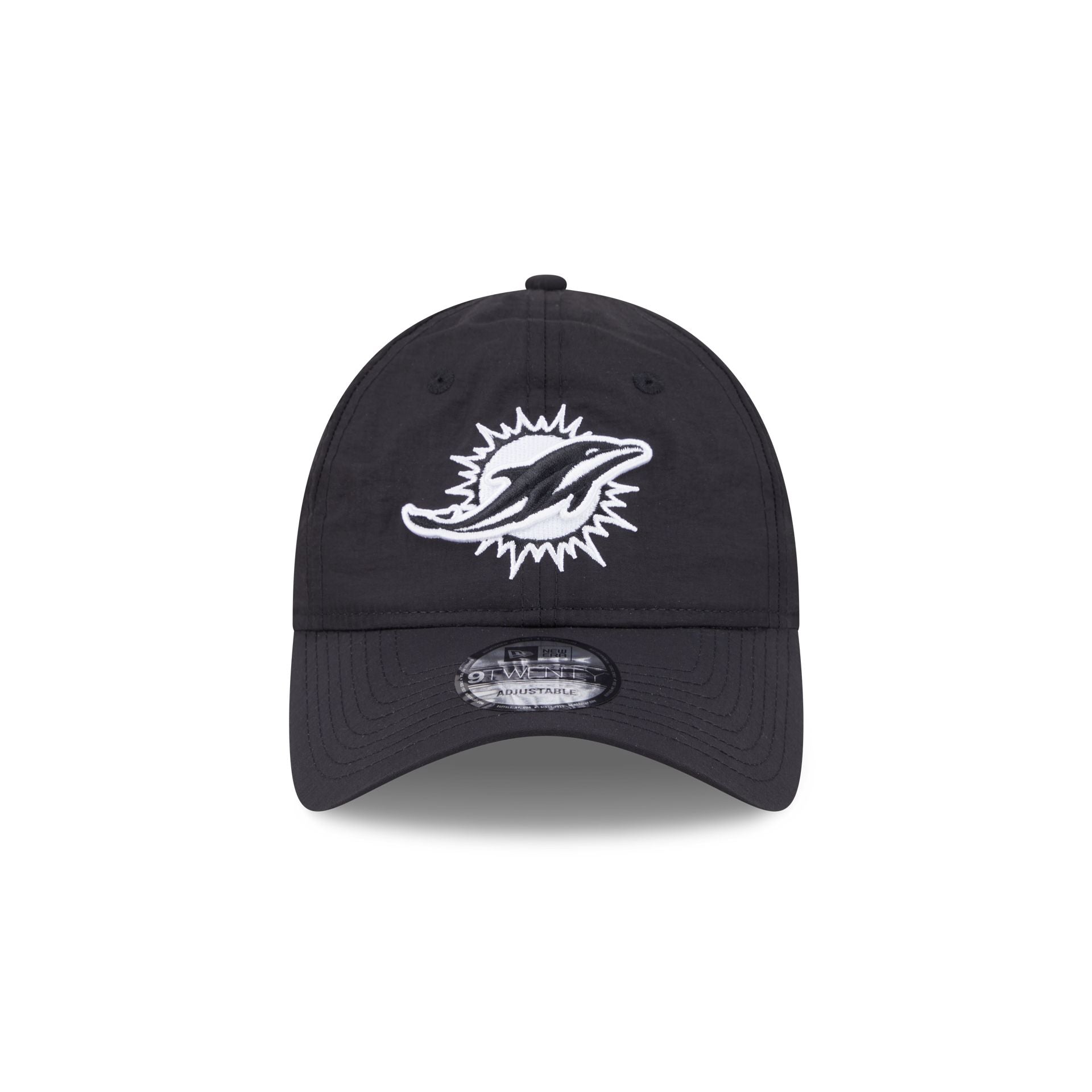 Alternative view of Miami Dolphins Everyday Nylon Black 9Twenty Adjustable Hat