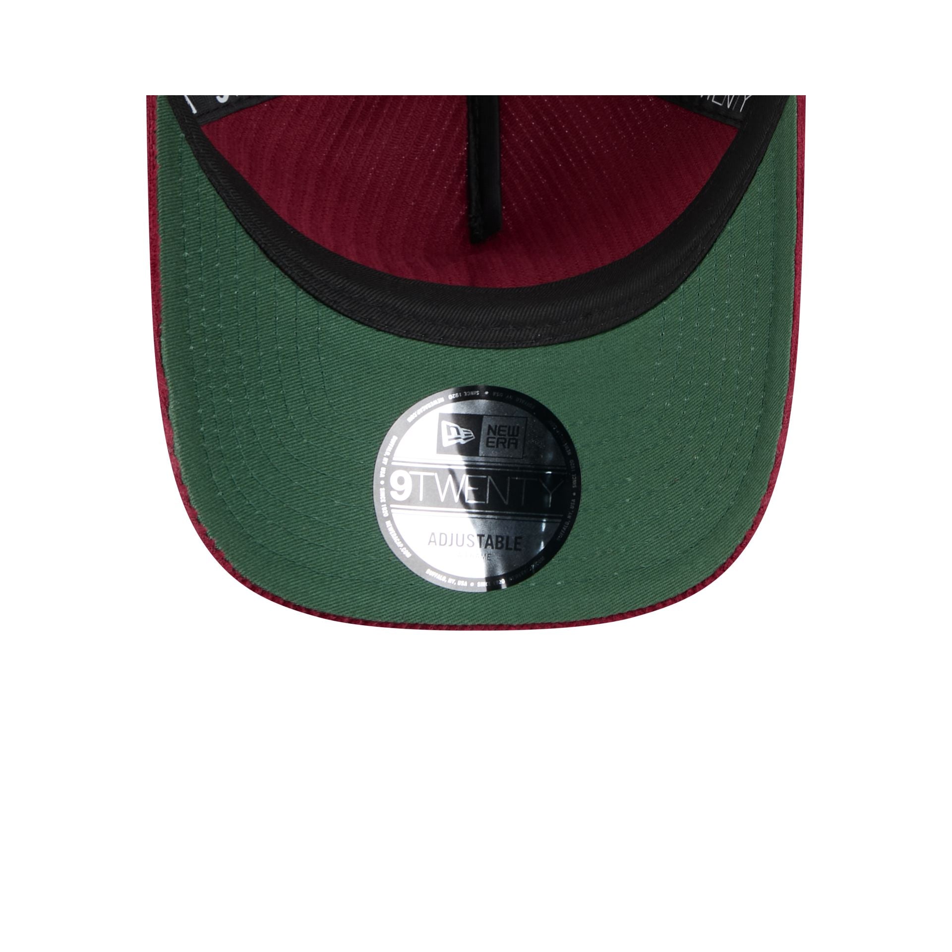 New Era Cap Maroon Corduroy 9Twenty A-Frame Adjustable Hat - Image 7