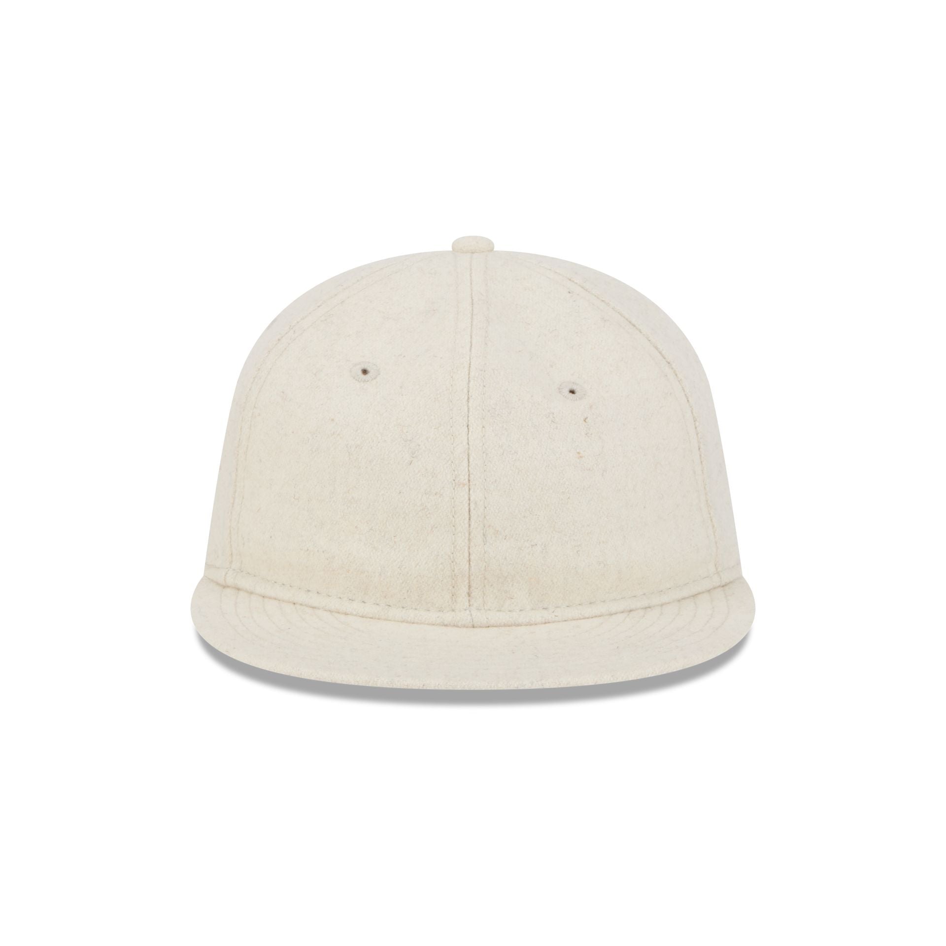 Alternative view of New Era Cap Heather Oatmeal Melton Wool Retro Crown 9Fifty Strapback Hat