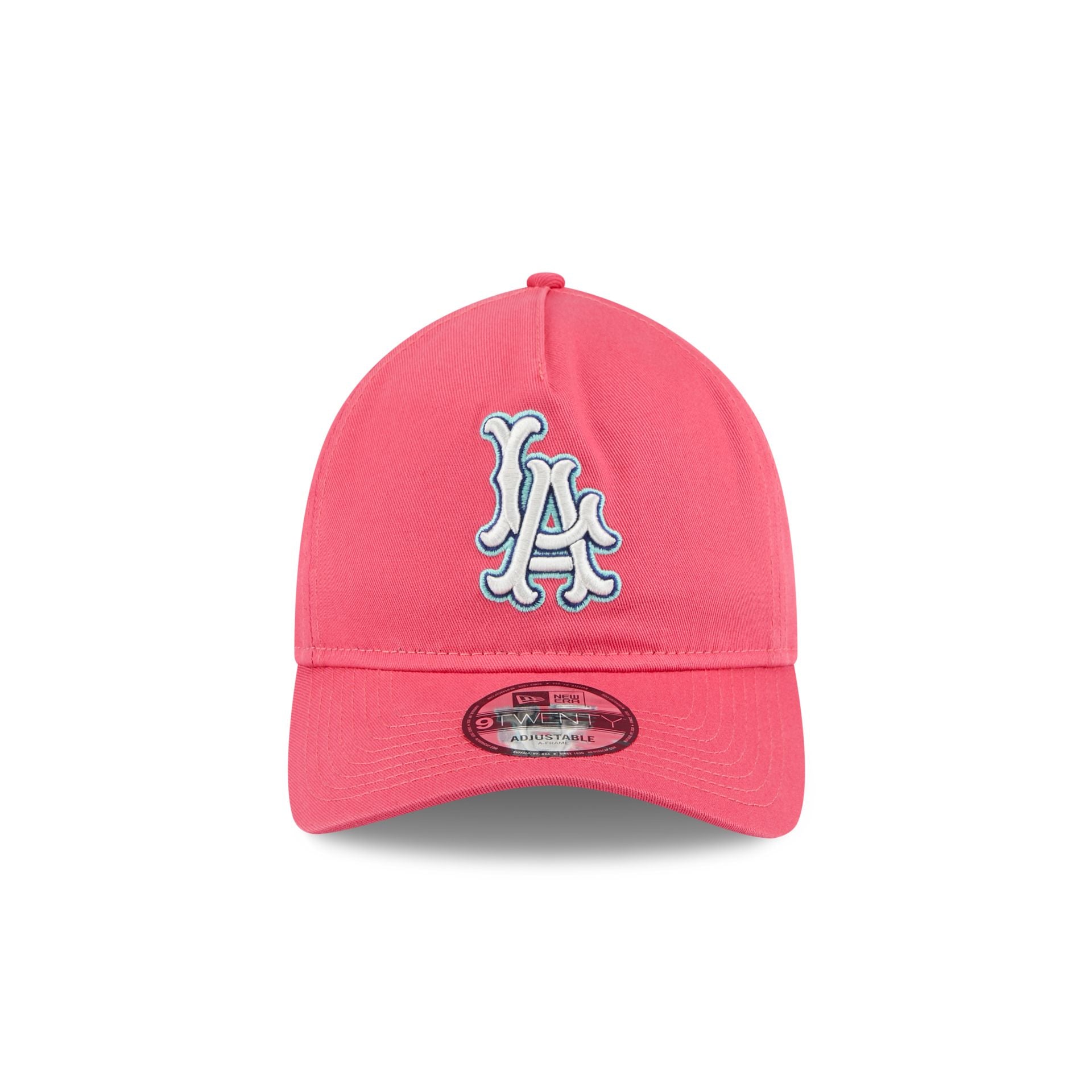Alternative view of Los Angeles Angels Coral 9Twenty A-Frame Adjustable Hat