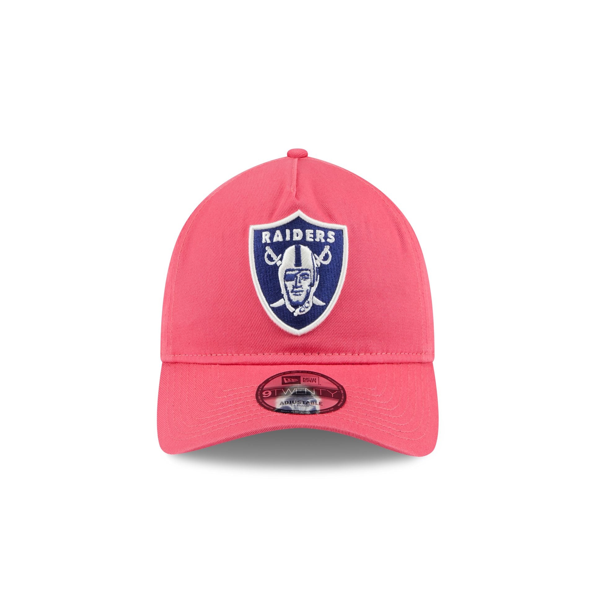 Alternative view of Las Vegas Raiders Coral 9Twenty A-Frame Adjustable Hat