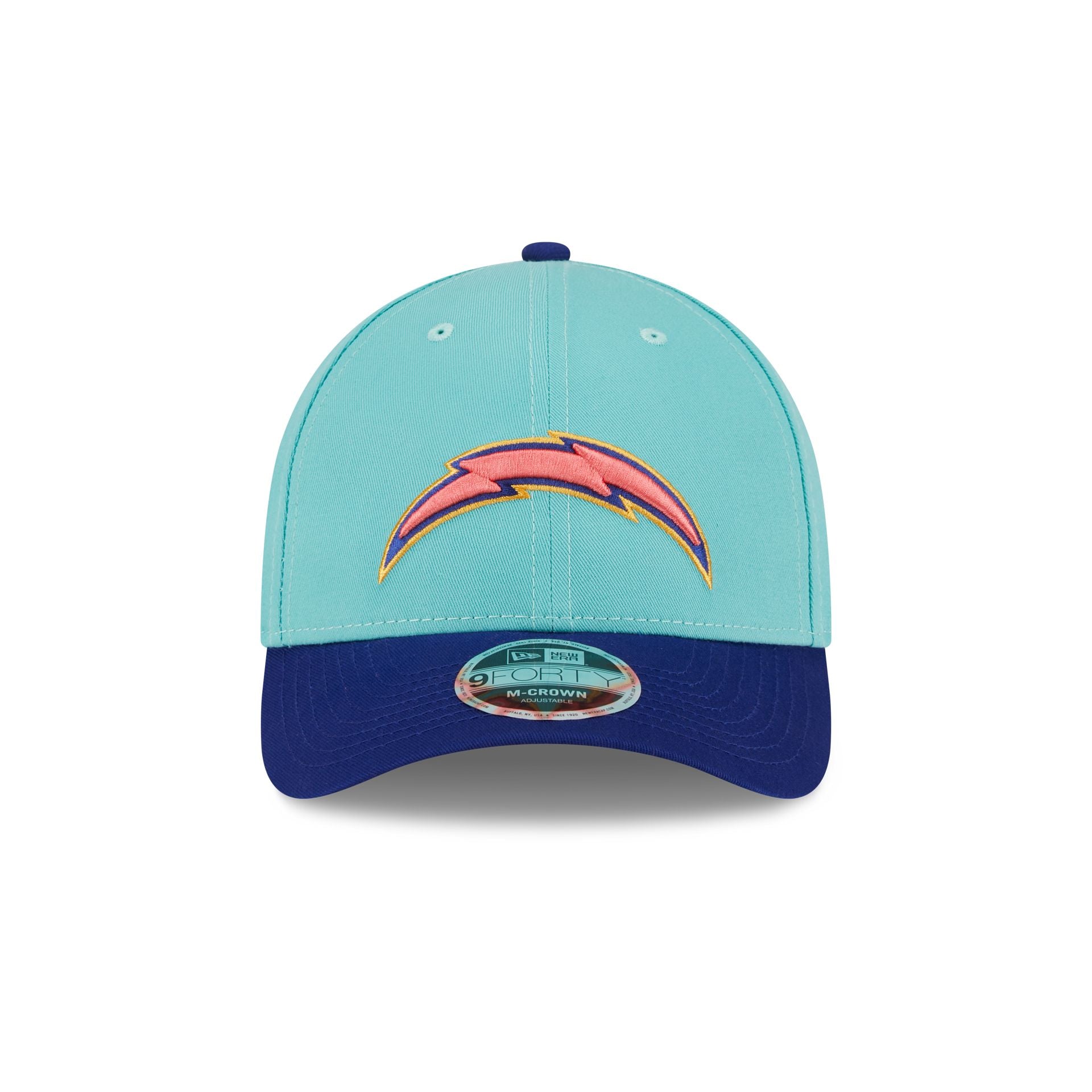Alternative view of Los Angeles Chargers Clear Mint 9Forty M-Crown Adjustable Hat
