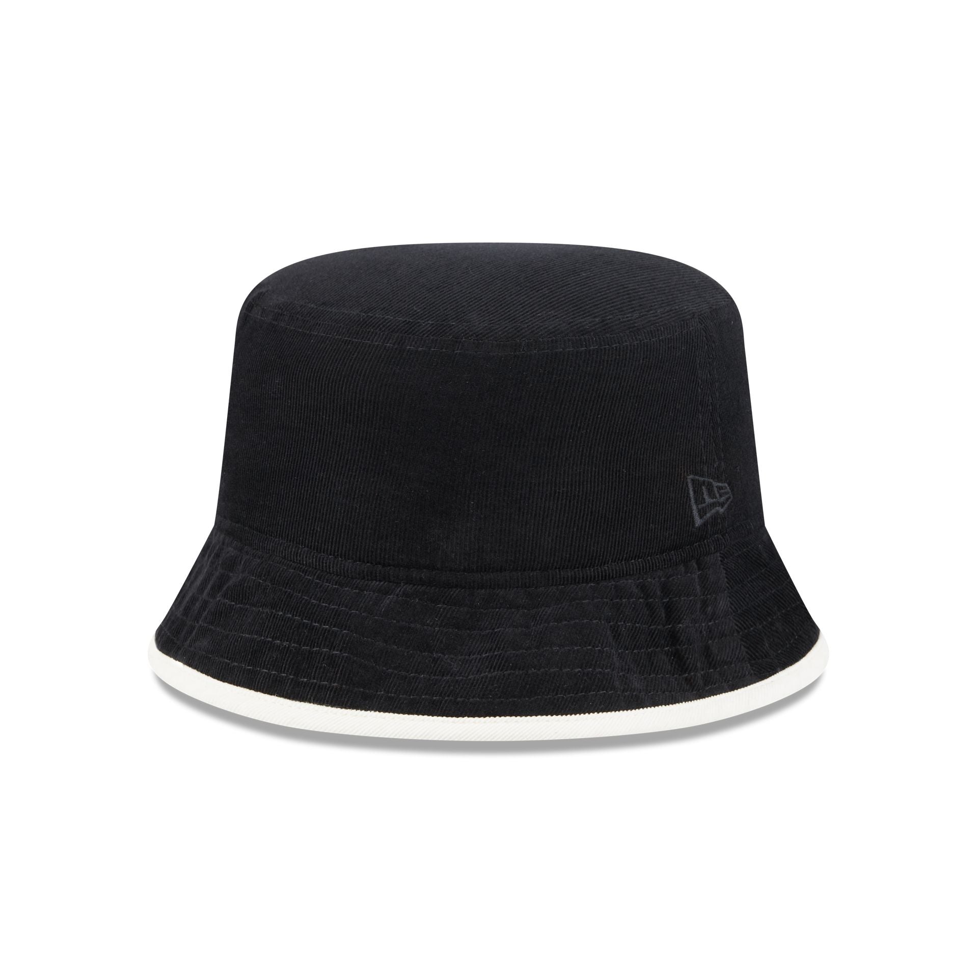 New Era Cap Black And White Cord Bucket Hat