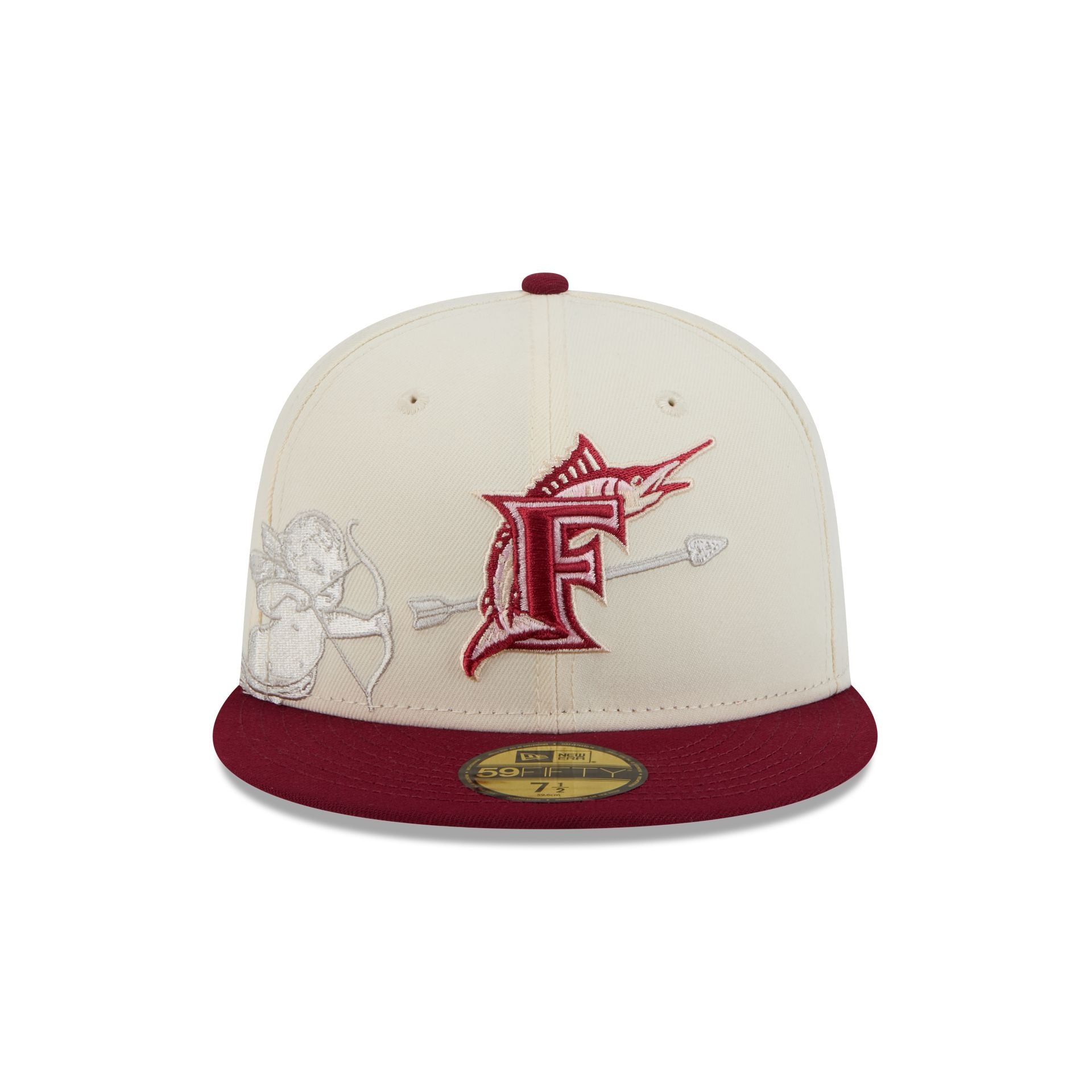 Alternative view of Miami Marlins Cherub 59Fifty Fitted Hat