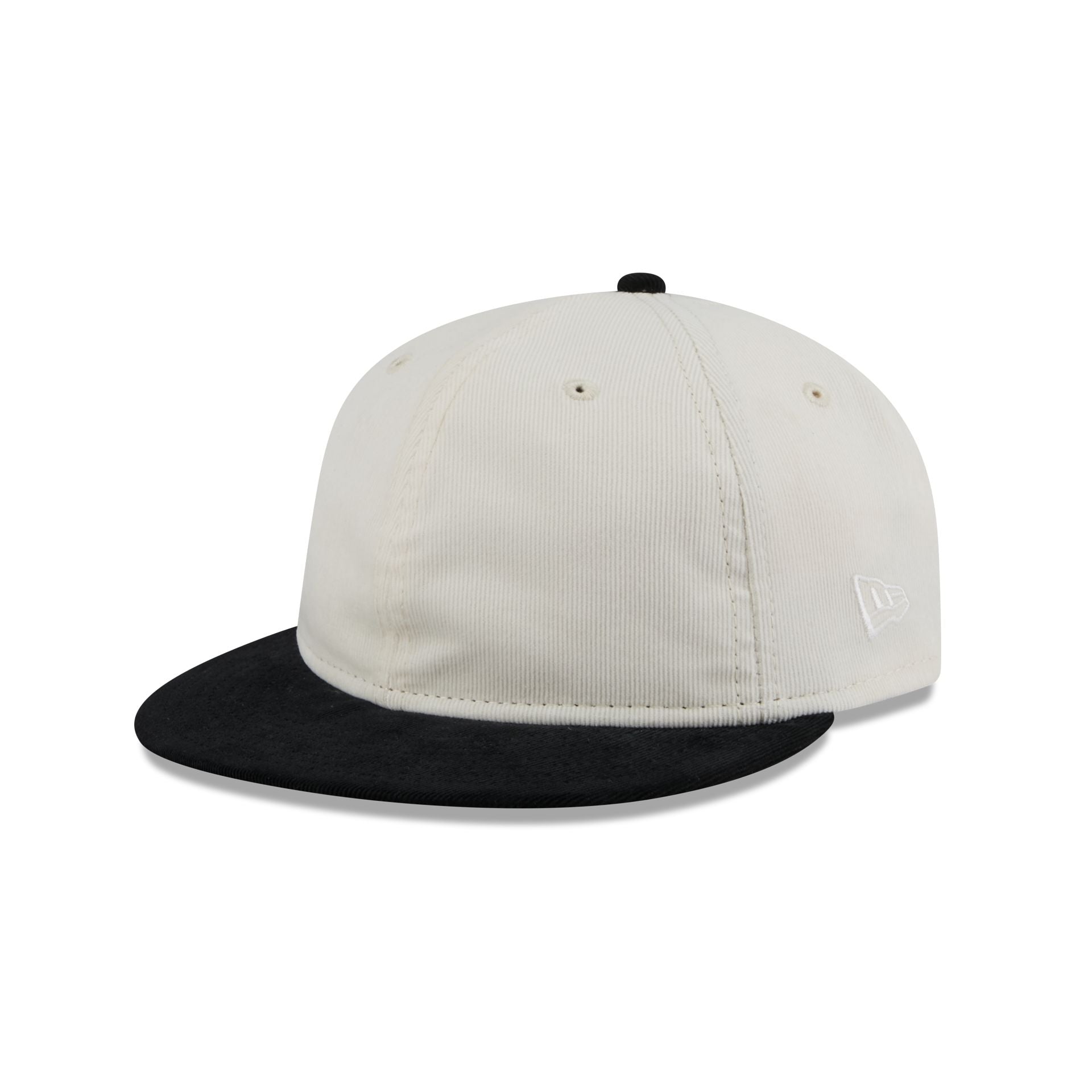 New Era Cap Chrome Black Retro Crown 59Fifty Fitted Hat
