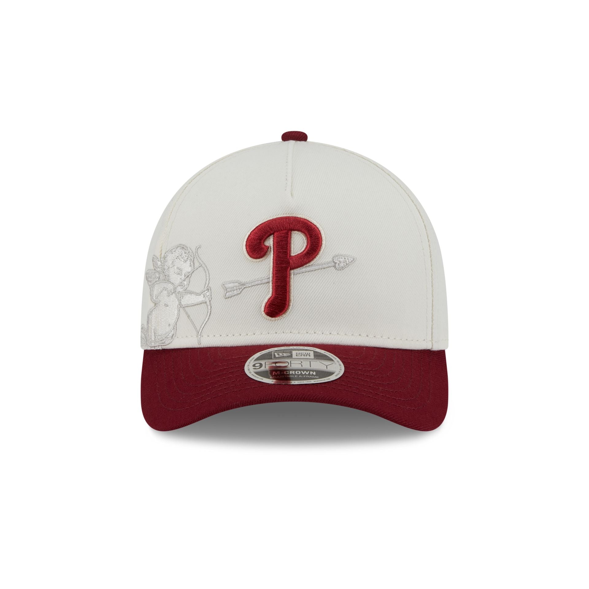 Alternative view of Philadelphia Phillies Cherub 9Forty M-Crown A-Frame Snapback Hat