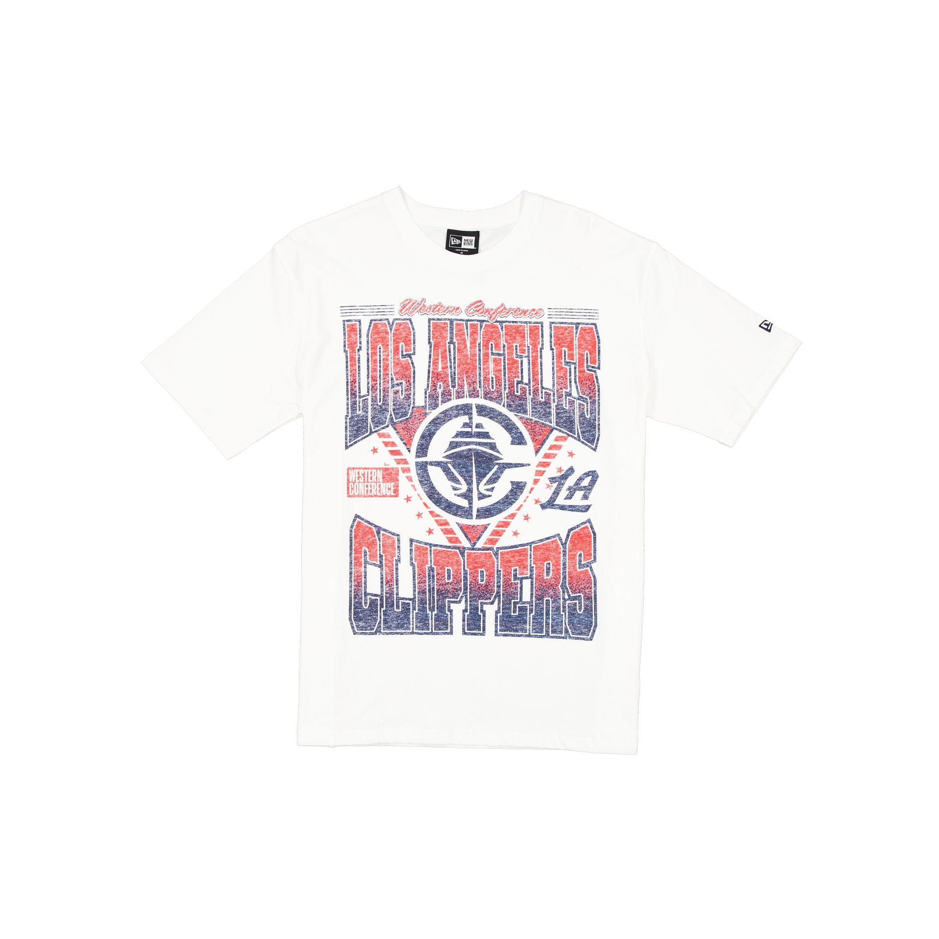 Los Angeles Clippers Sport Classics Washed Optic White T-Shirt