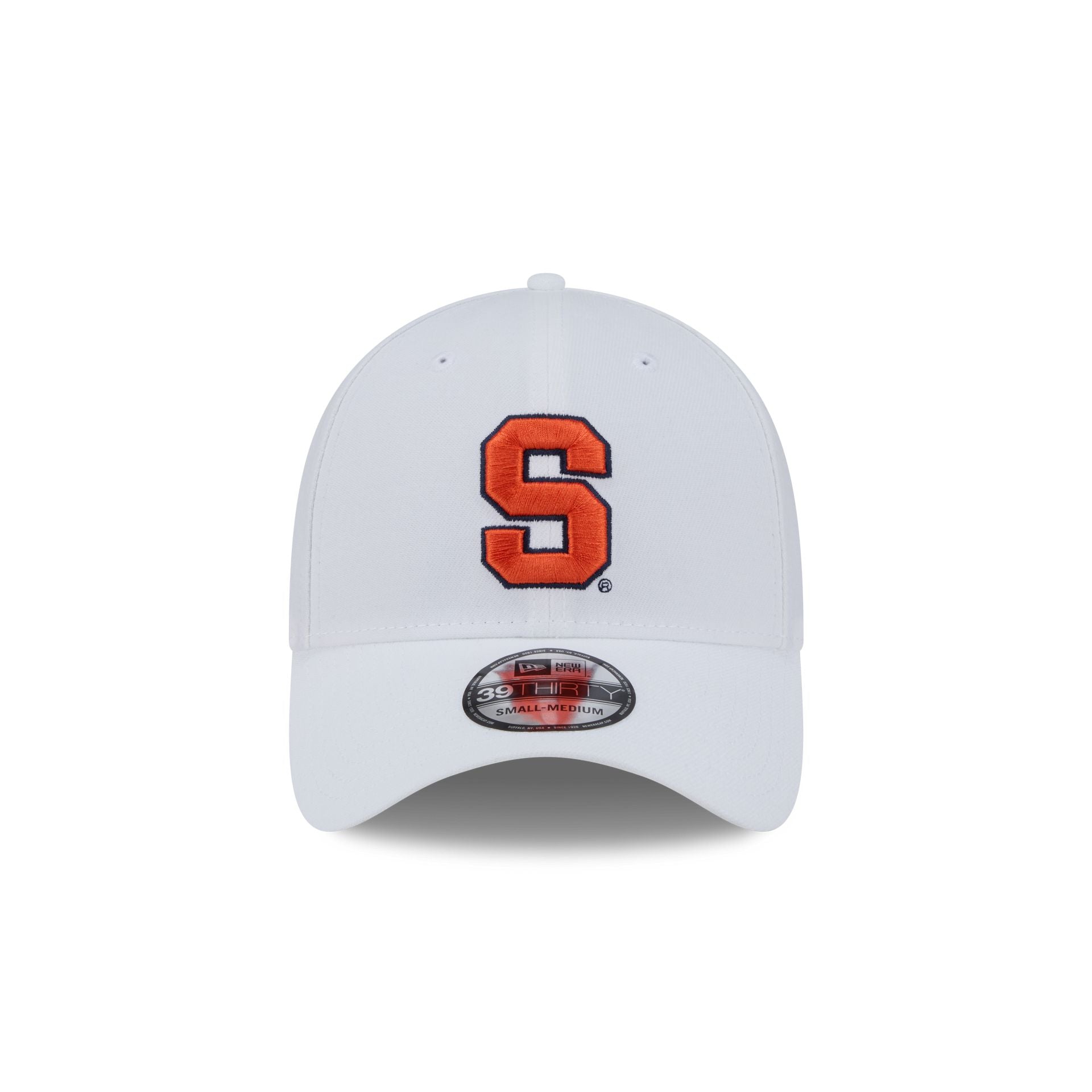 Alternative view of Syracuse Orange Optic White 39Thirty Stretch Fit Hat