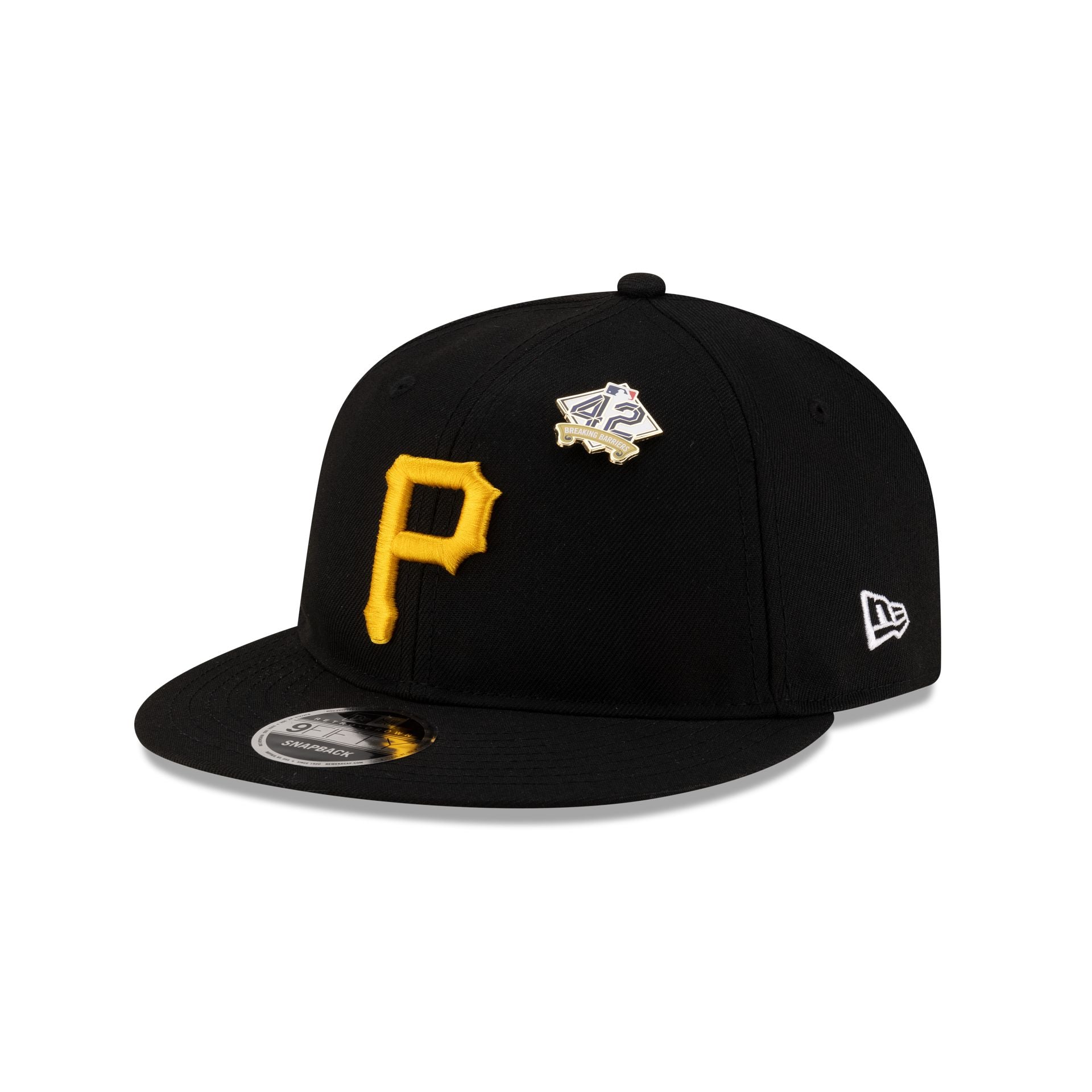 Pittsburgh Pirates Jackie Robinson Day 2025 Retro Crown 9Fifty Snapback Hat