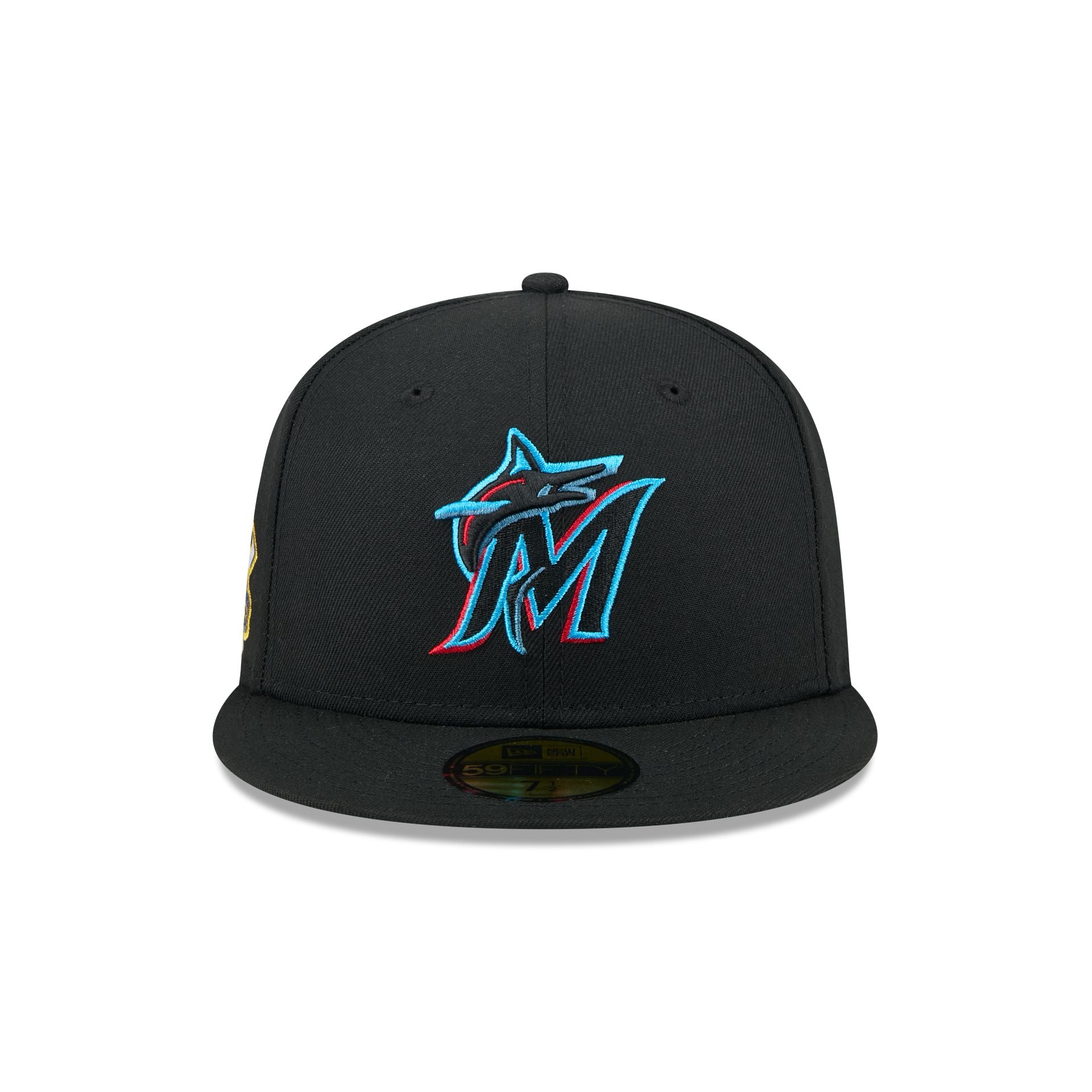 Alternative view of Miami Marlins Jackie Robinson Day 2025 59Fifty Fitted Hat
